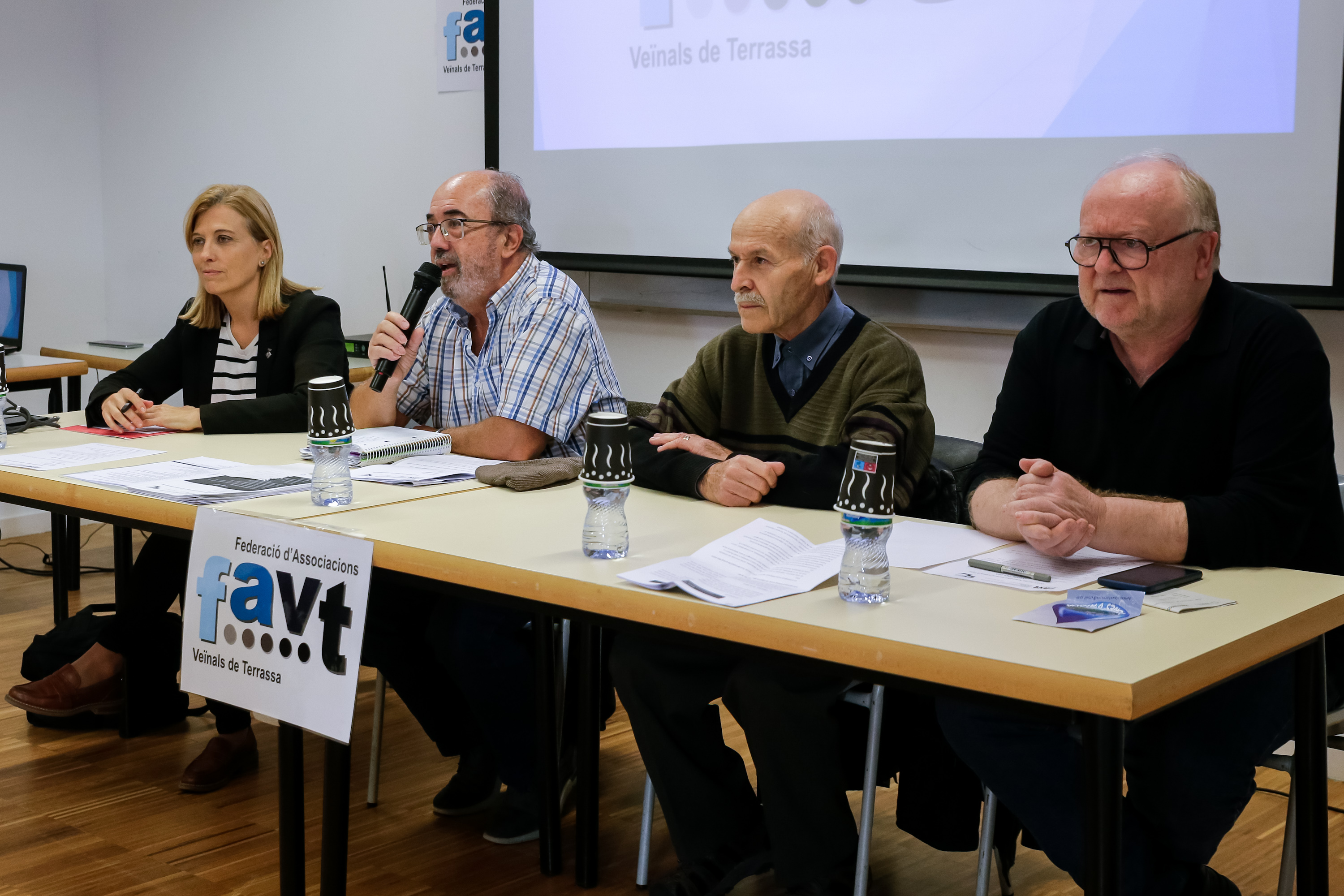 Sánchez segueix al capdavant de la federació de veïns de Terrassa