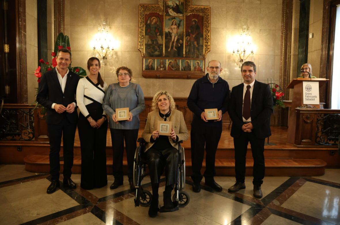 Filatures Jesús Rubio, AVAN i Esteve Deu, premiats amb el Floc de Llana 2023