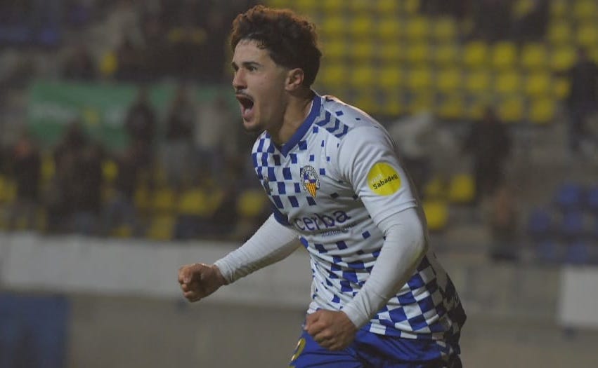 Cop d'efecte del Sabadell a Palamós per acostar-se a la permanència (0-1)