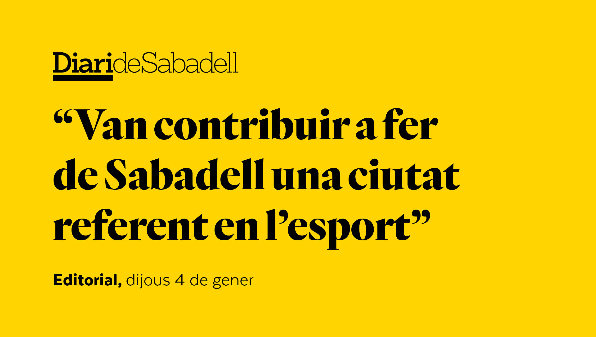 Adeu als dos grans referents atlètics