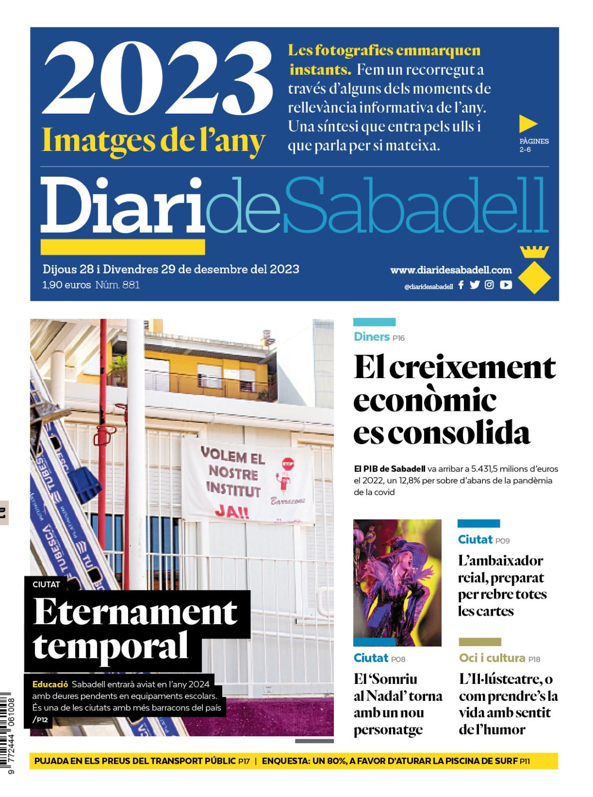 Les notícies més destacades de les últimes hores a Sabadell