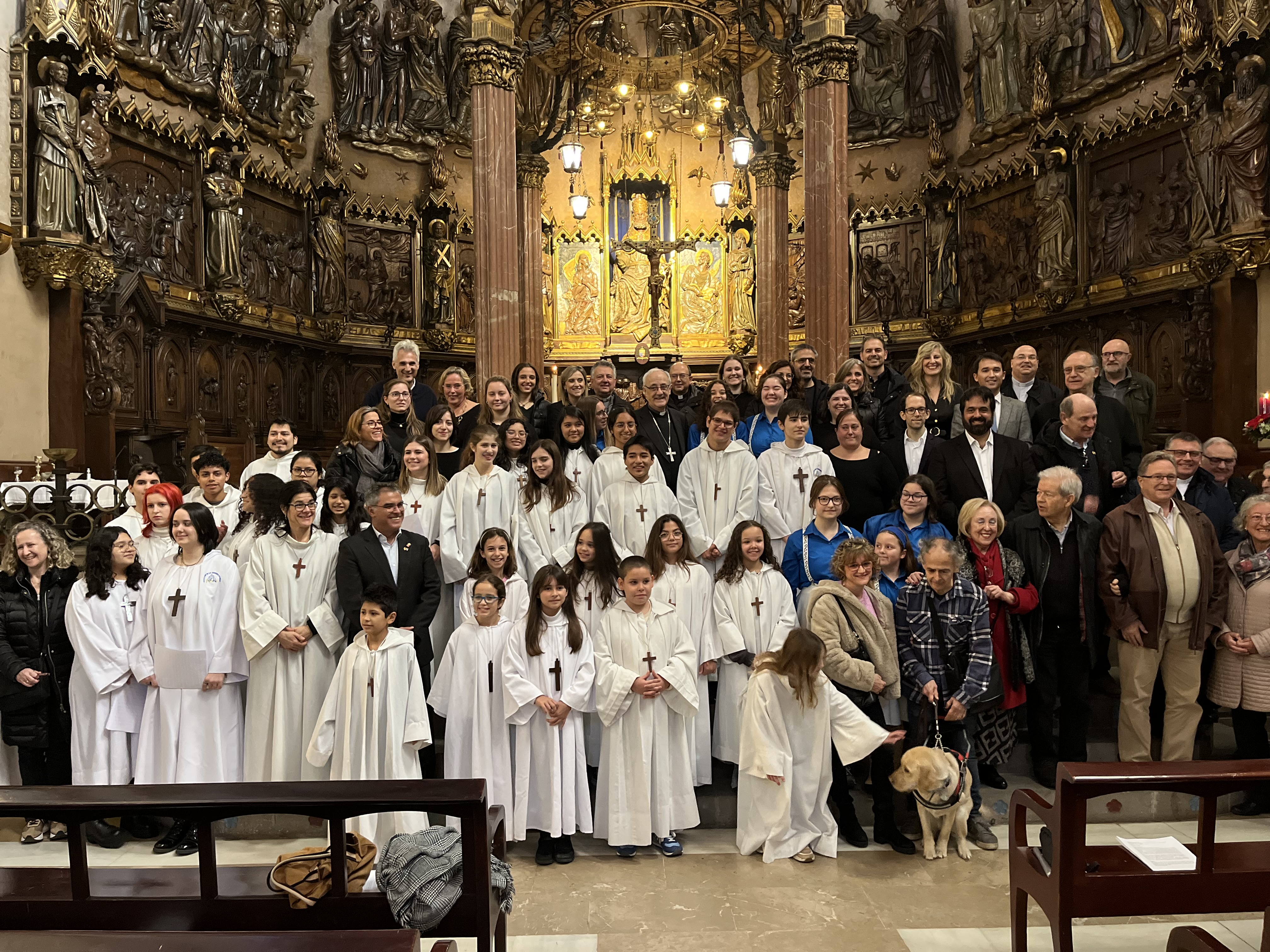 Aniversari dels puericantores a Terrassa