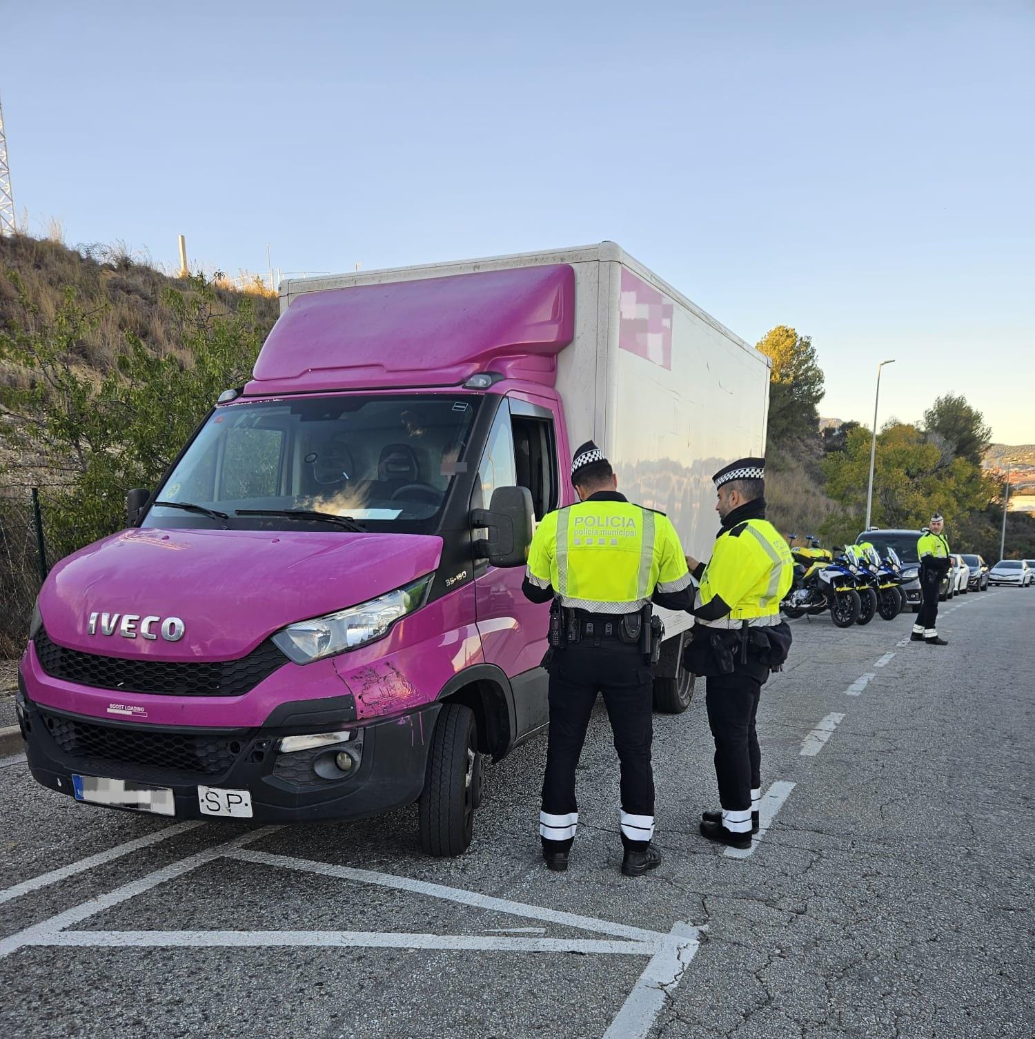 Més de 14 denúncies diàries a transportistes a Terrassa