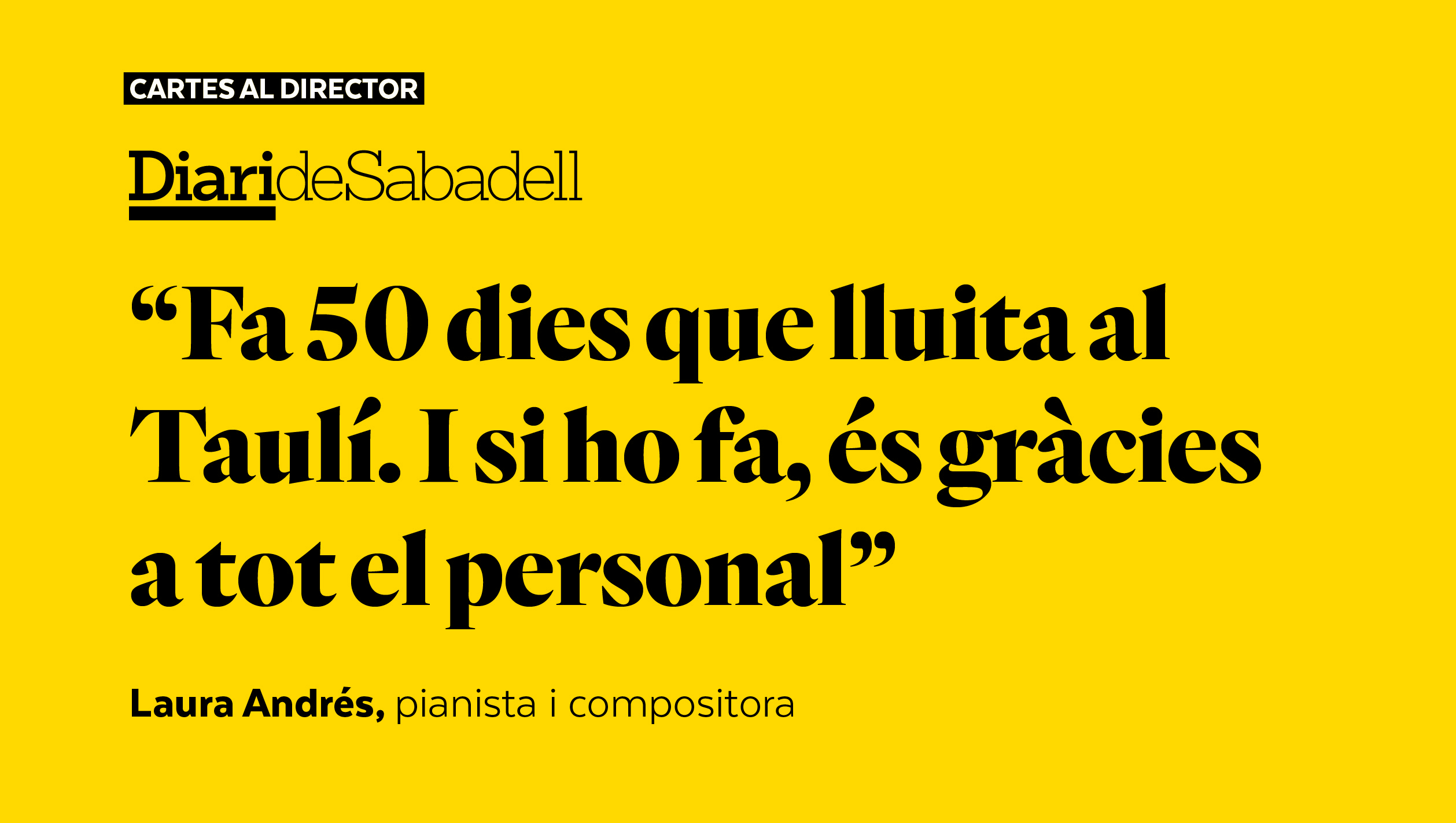 Gràcies metges, gràcies personal sanitari