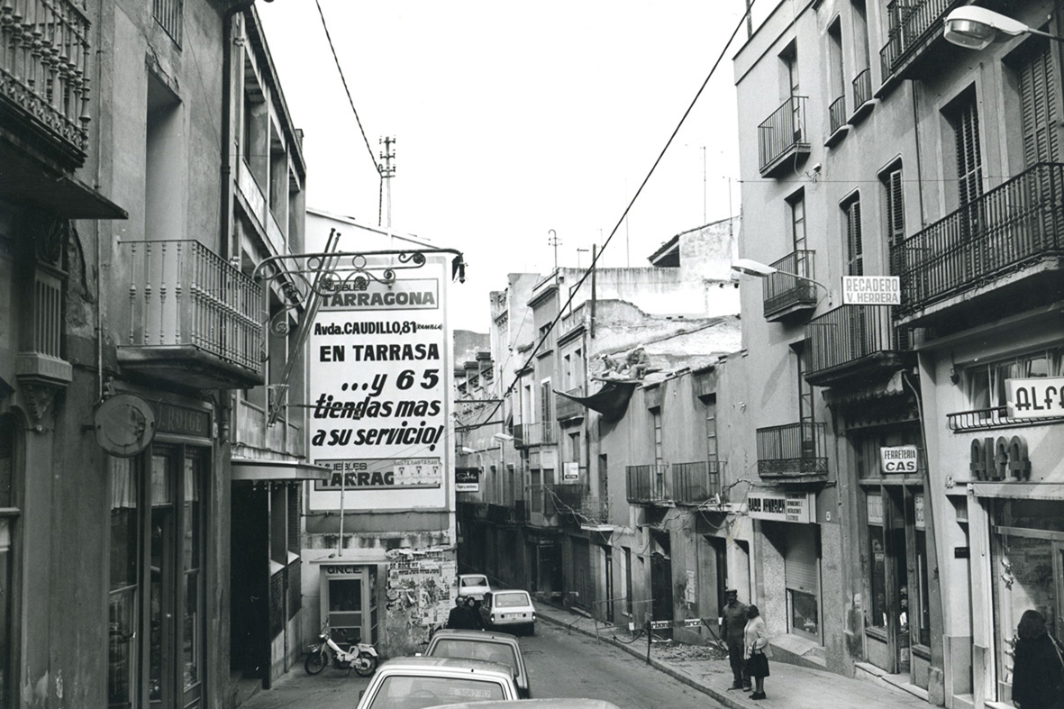 El carrer que opta  a la medalla d’or