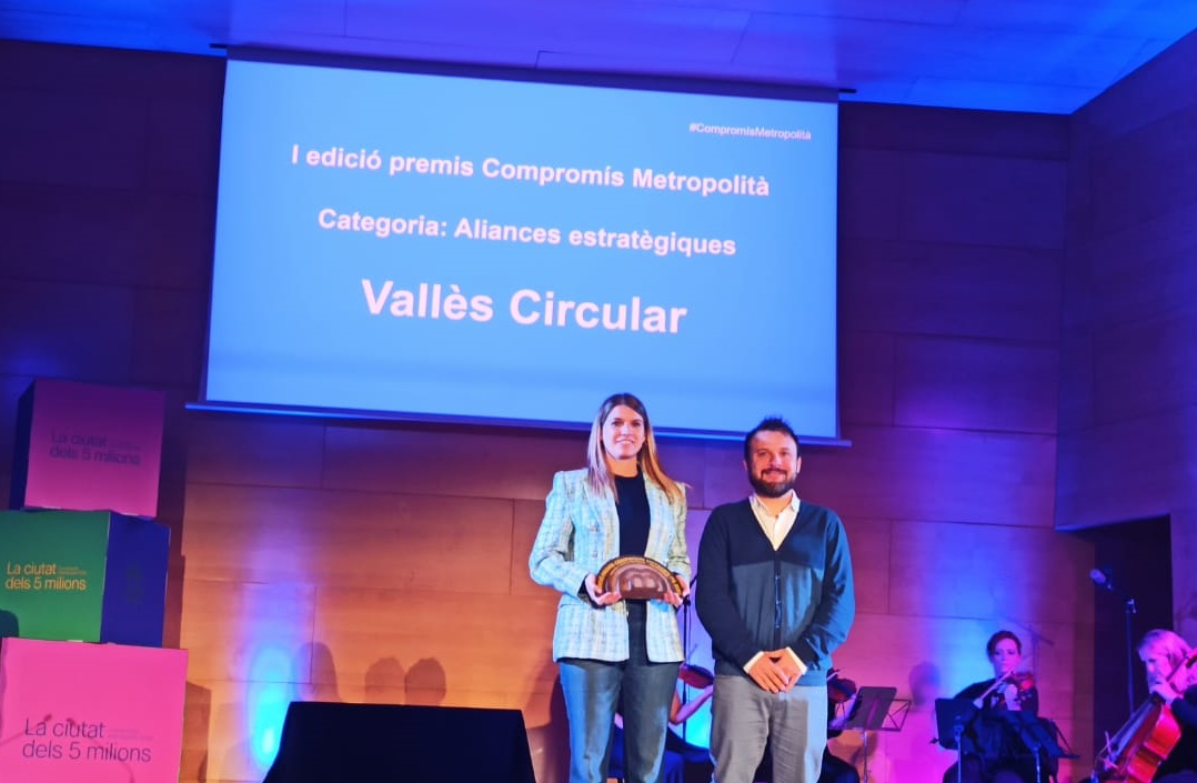 Els Premis Compromís Metropolità guardonen l’estratègia Vallès Circular