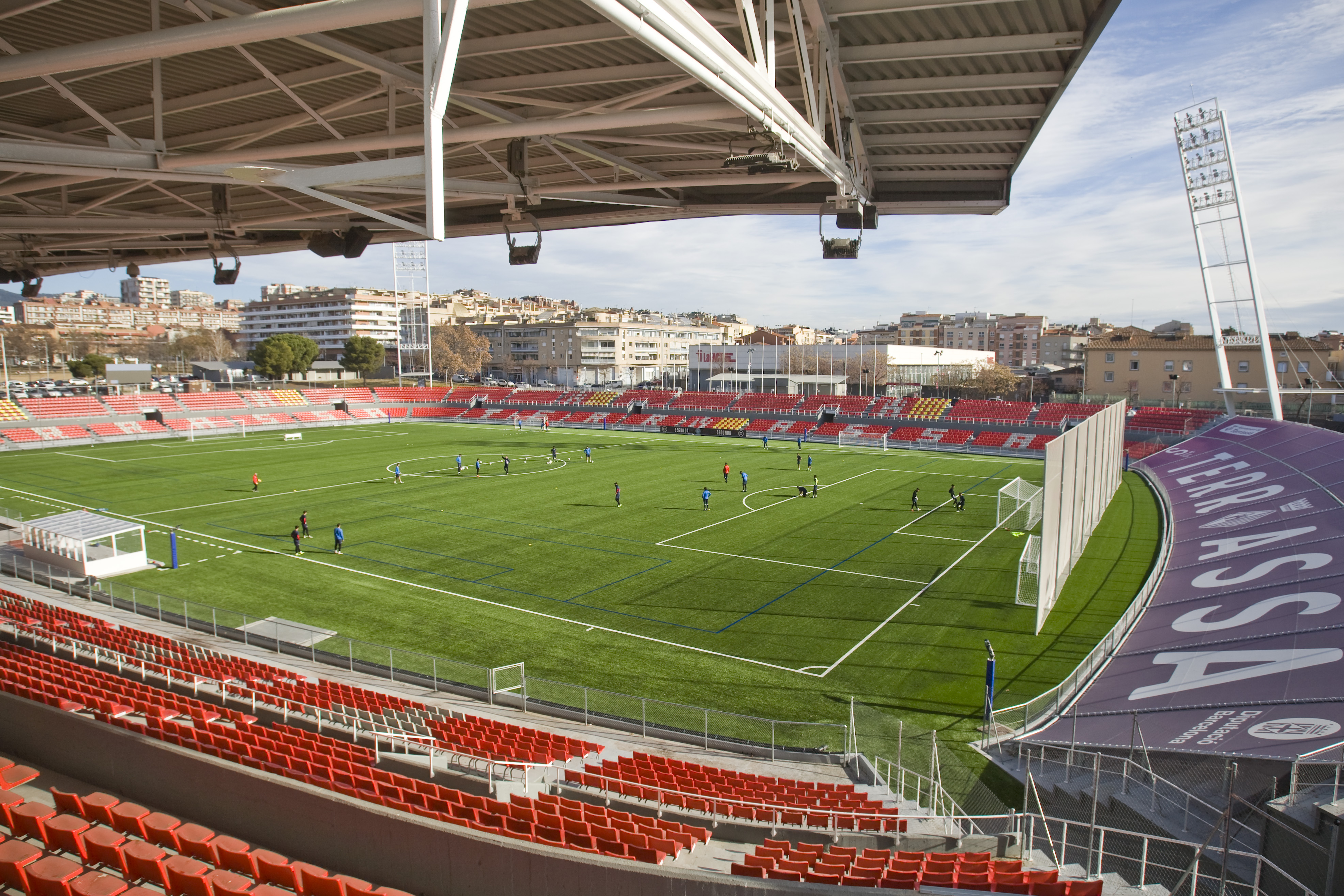 Tornen a robar a l'Estadi Olímpic de Terrassa