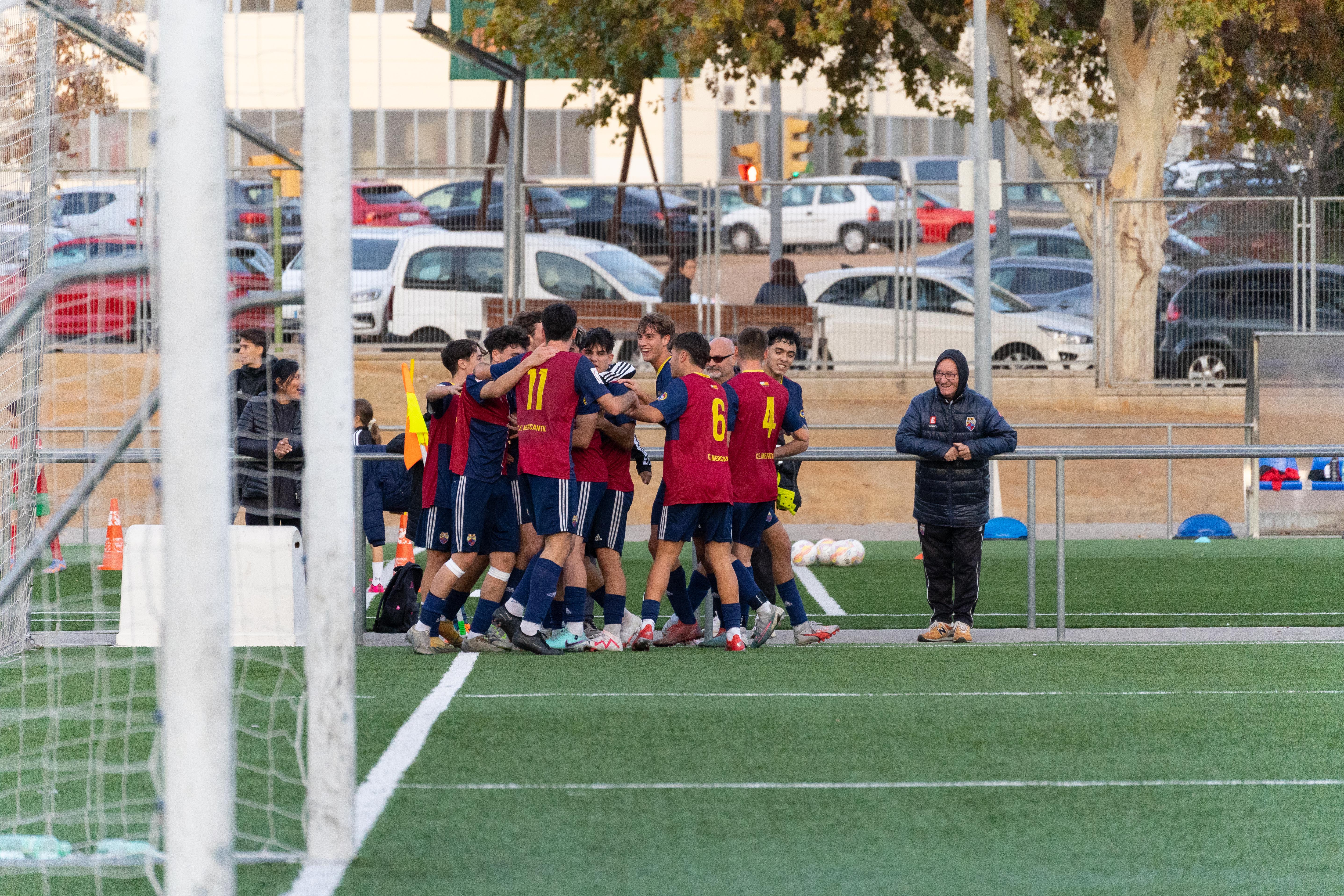 CE Sabadell i CE Mercantil es retroben amb el triomf a Divisió d'Honor Juvenil