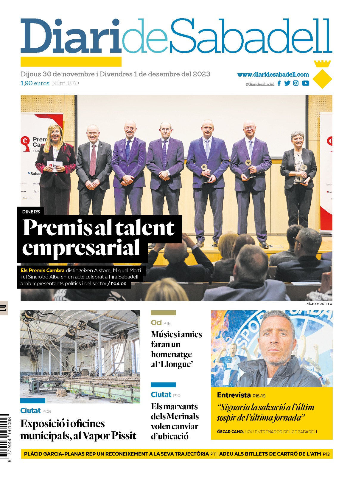 Les notícies més destacades de les últimes hores a Sabadell