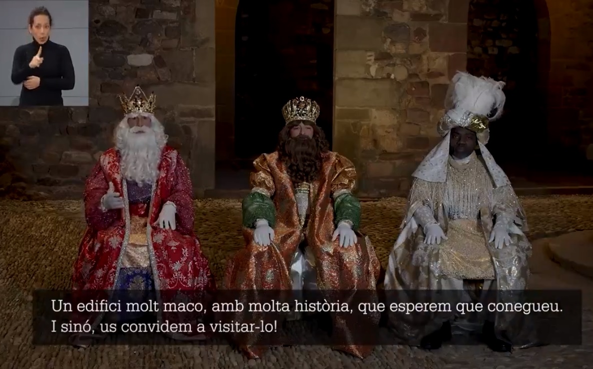 VÍDEO | Els Reis, als nens de Terrassa: 