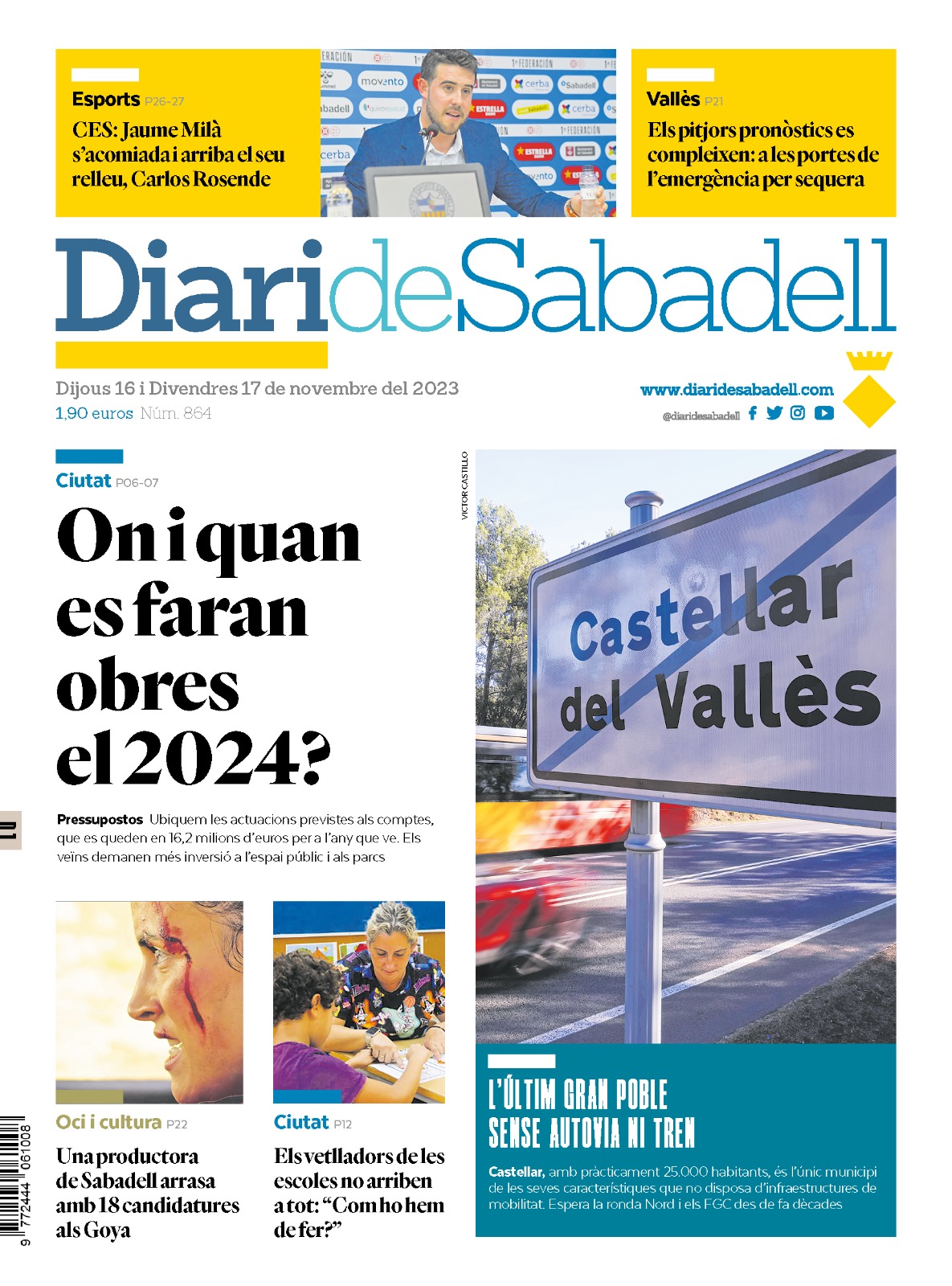 El millor resum de les notícies més destacades de les últimes hores a Sabadell