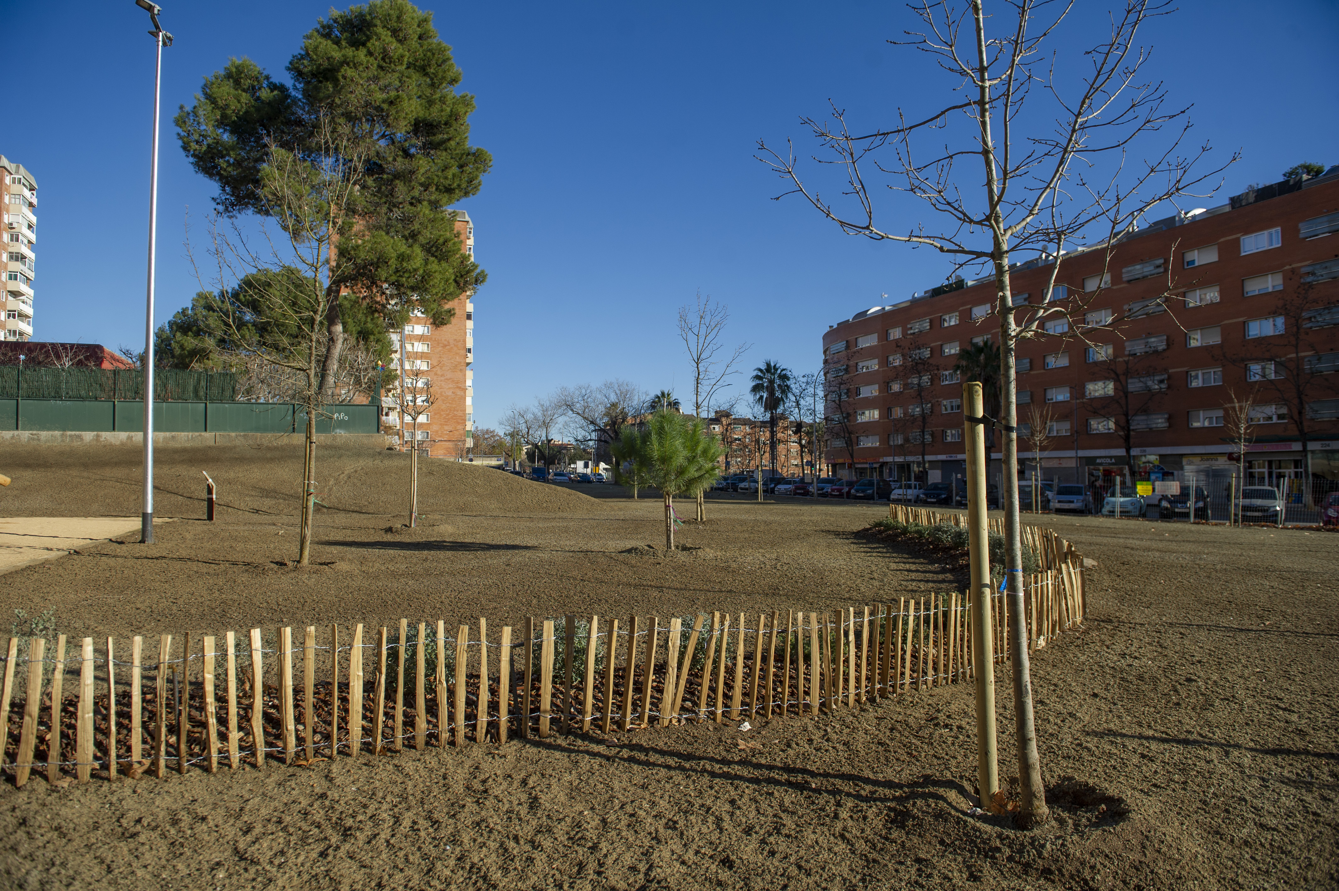 Enllestit un nou parc de 5.200 metres quadrats a Terrassa