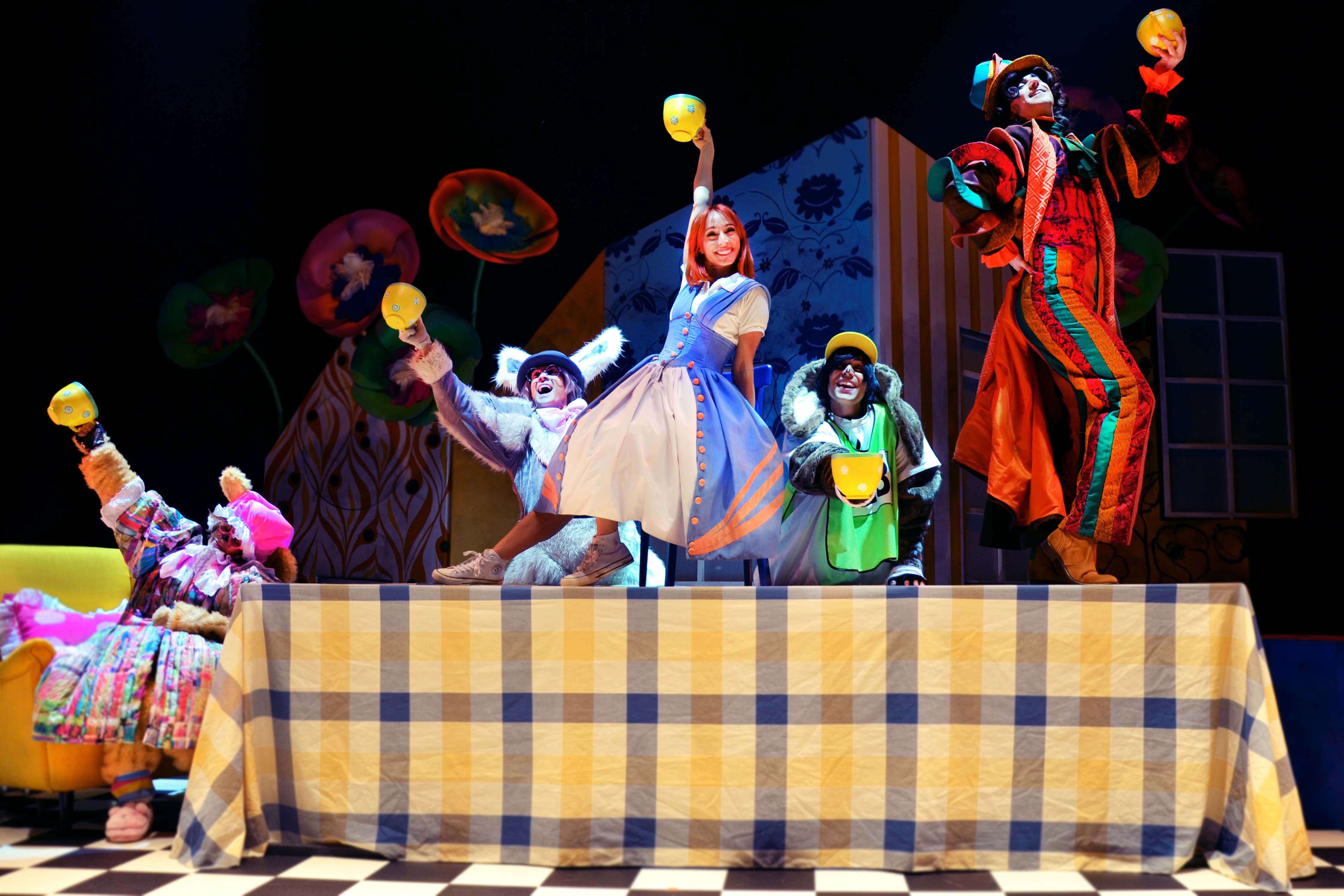 Alícia reviu en un musical