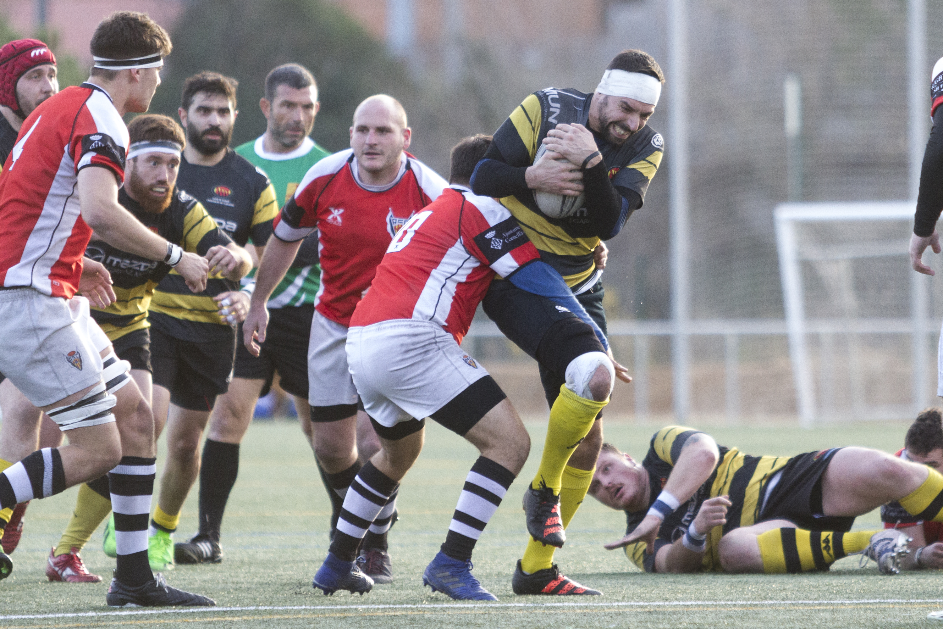 FOTOS | Partit de rugby Carboners contra RC Cornellà