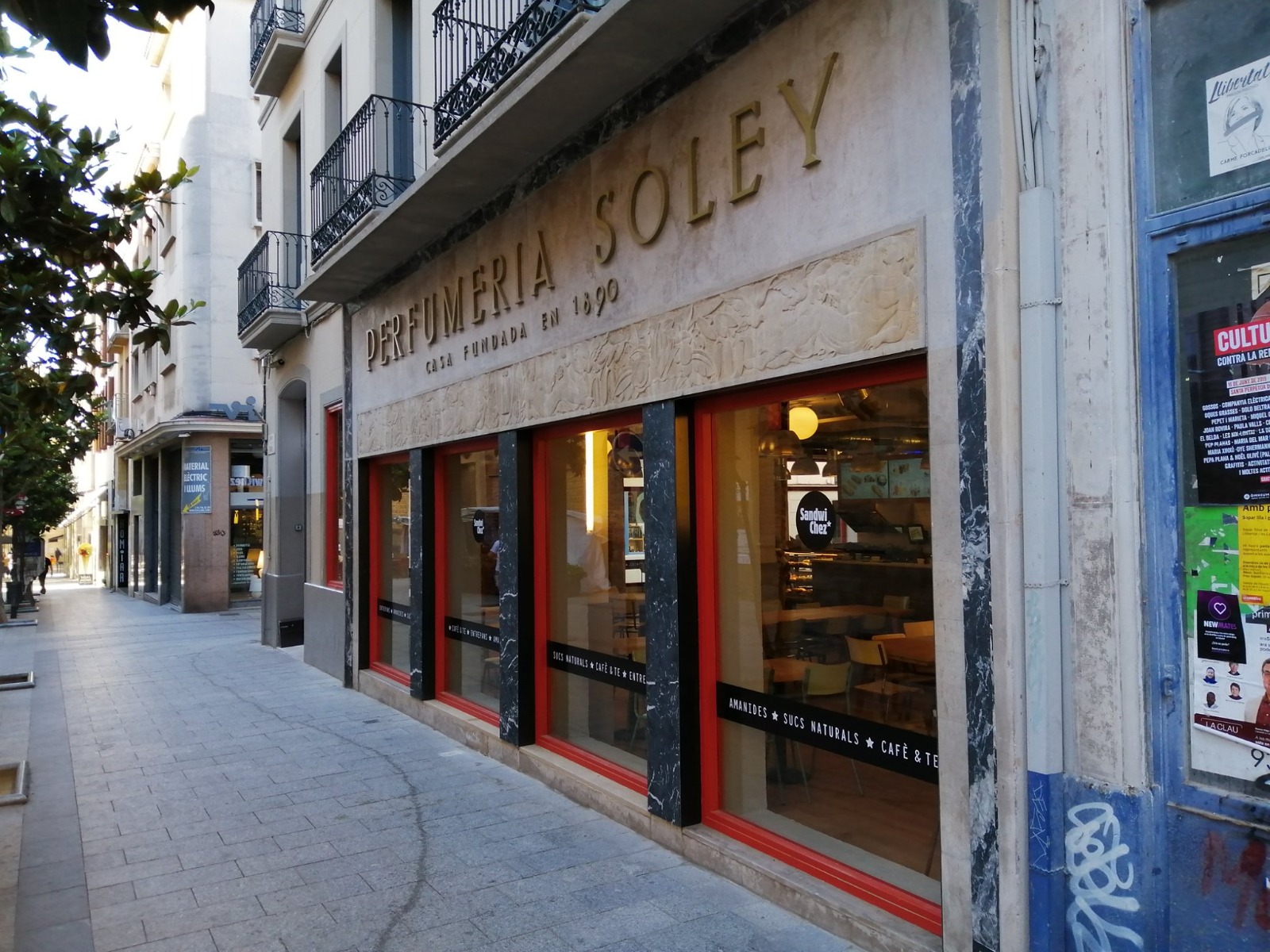 Perfumeria o local de restauració?