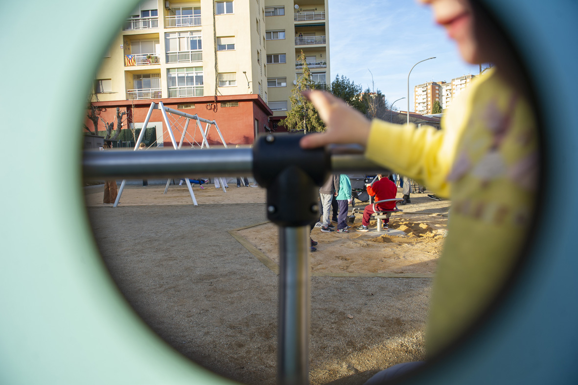 FOTOS | Un nou parc al nord de Terrassa