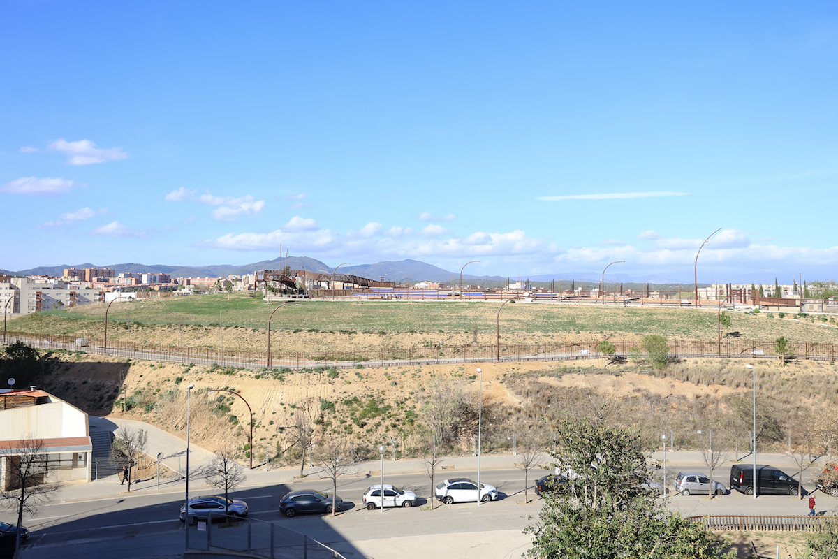Les obres del parc de les Aigües entren en la fase final
