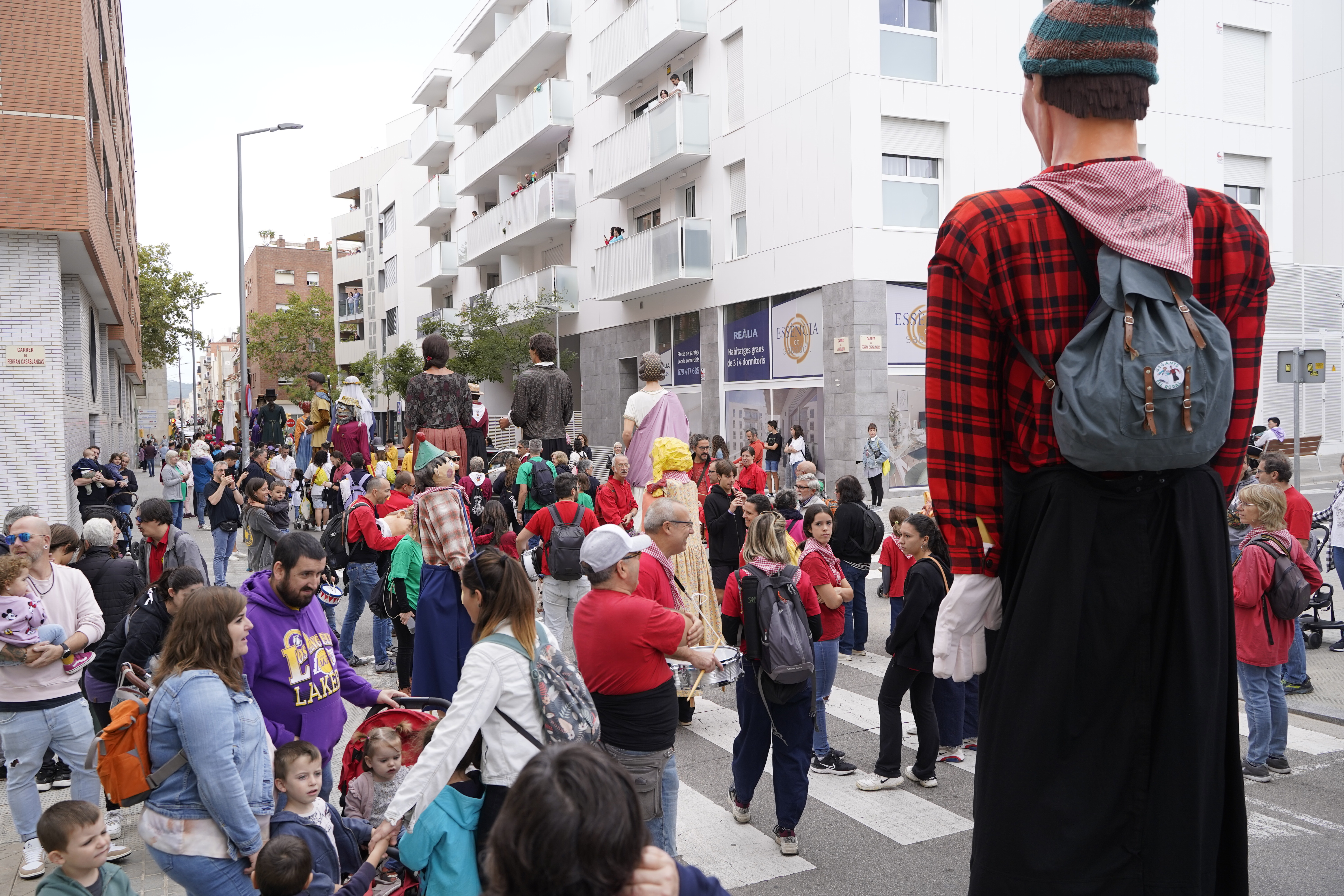 Els Gegants de Gràcia celebren el seu 40è aniversari