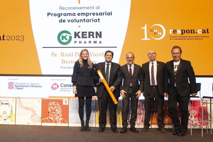 Premien la terrassenca Kern Pharma pel seu voluntariat corporatiu