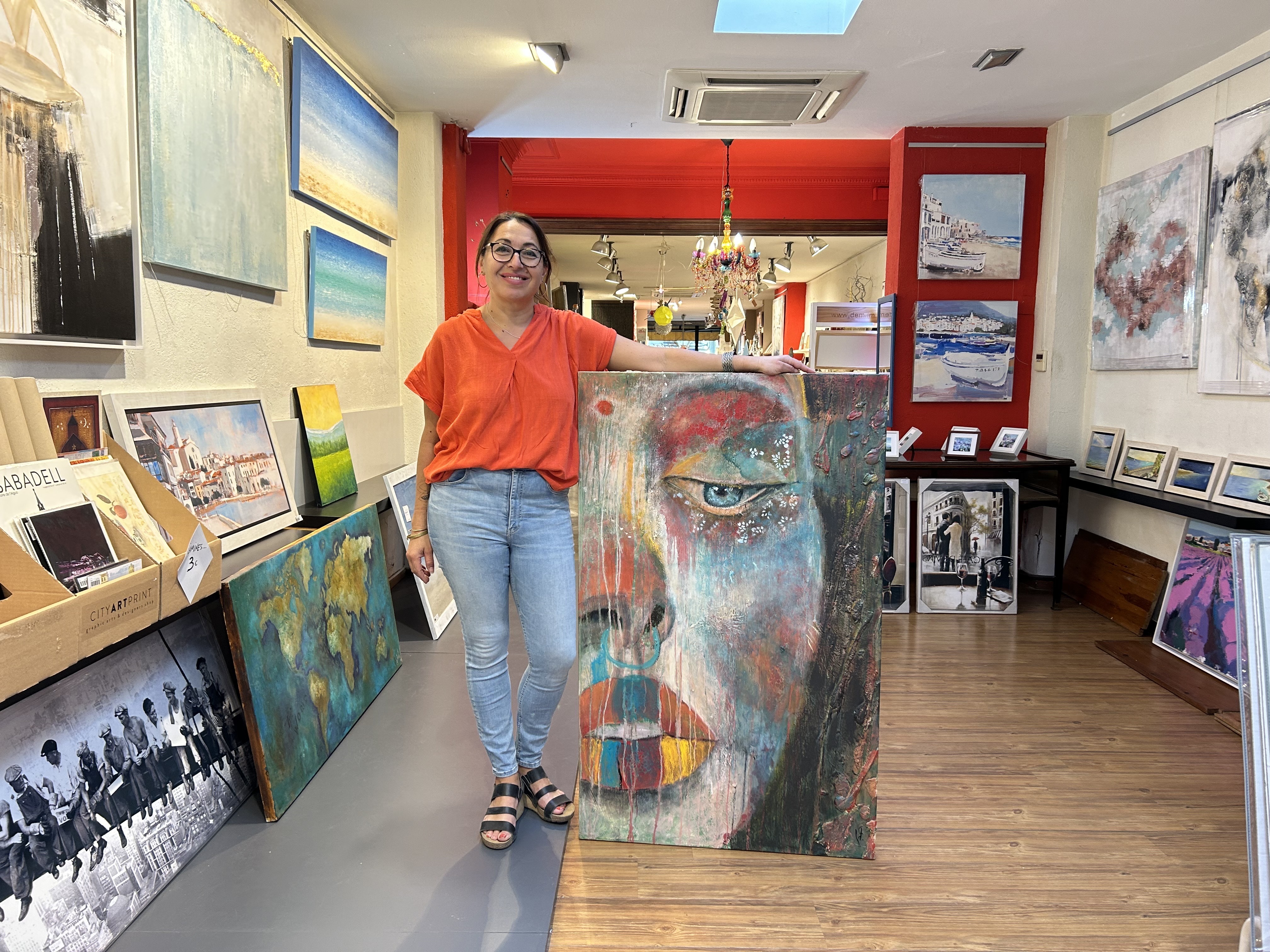 Deixar la feina de tota la vida per la pintura: 