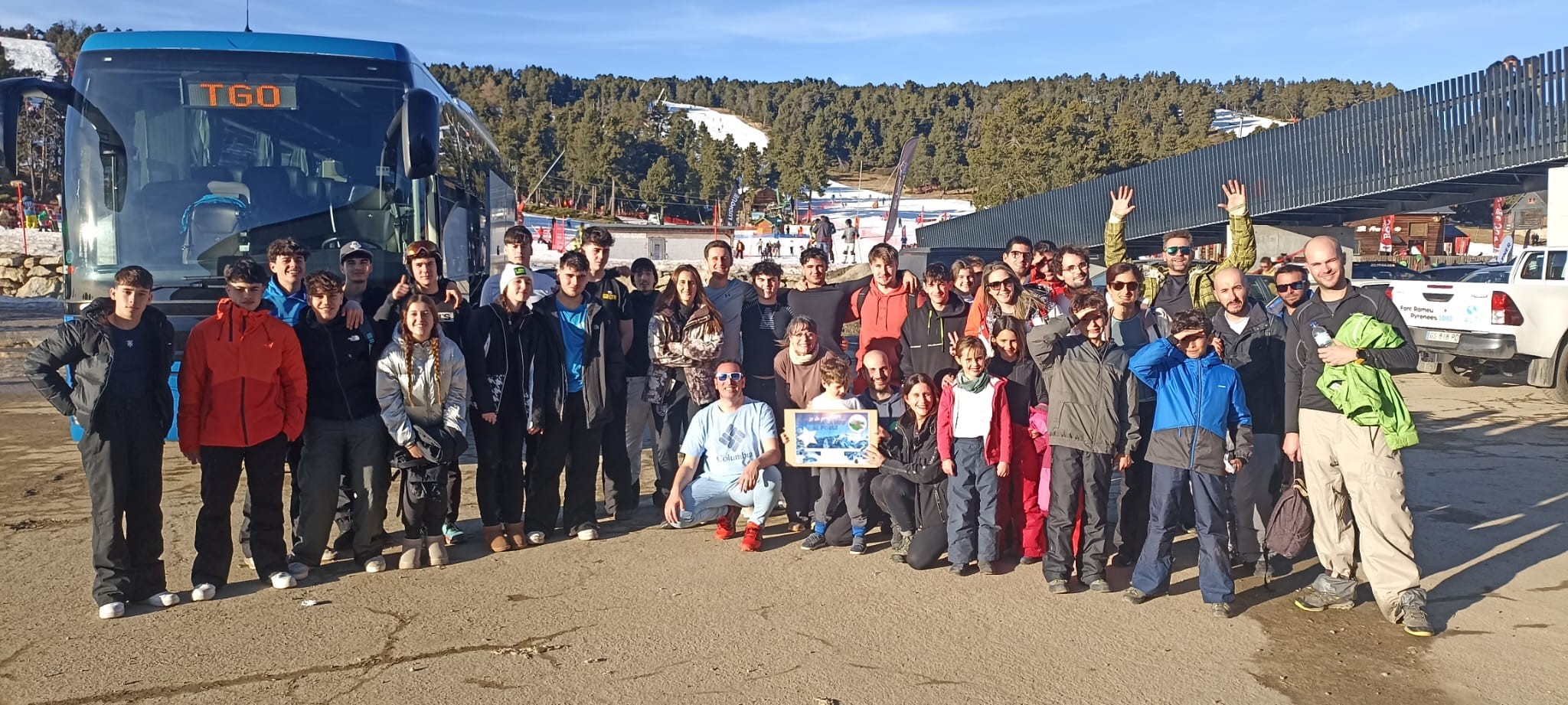 Una cinquantena de matadeperencs viatgen a Font Romeu