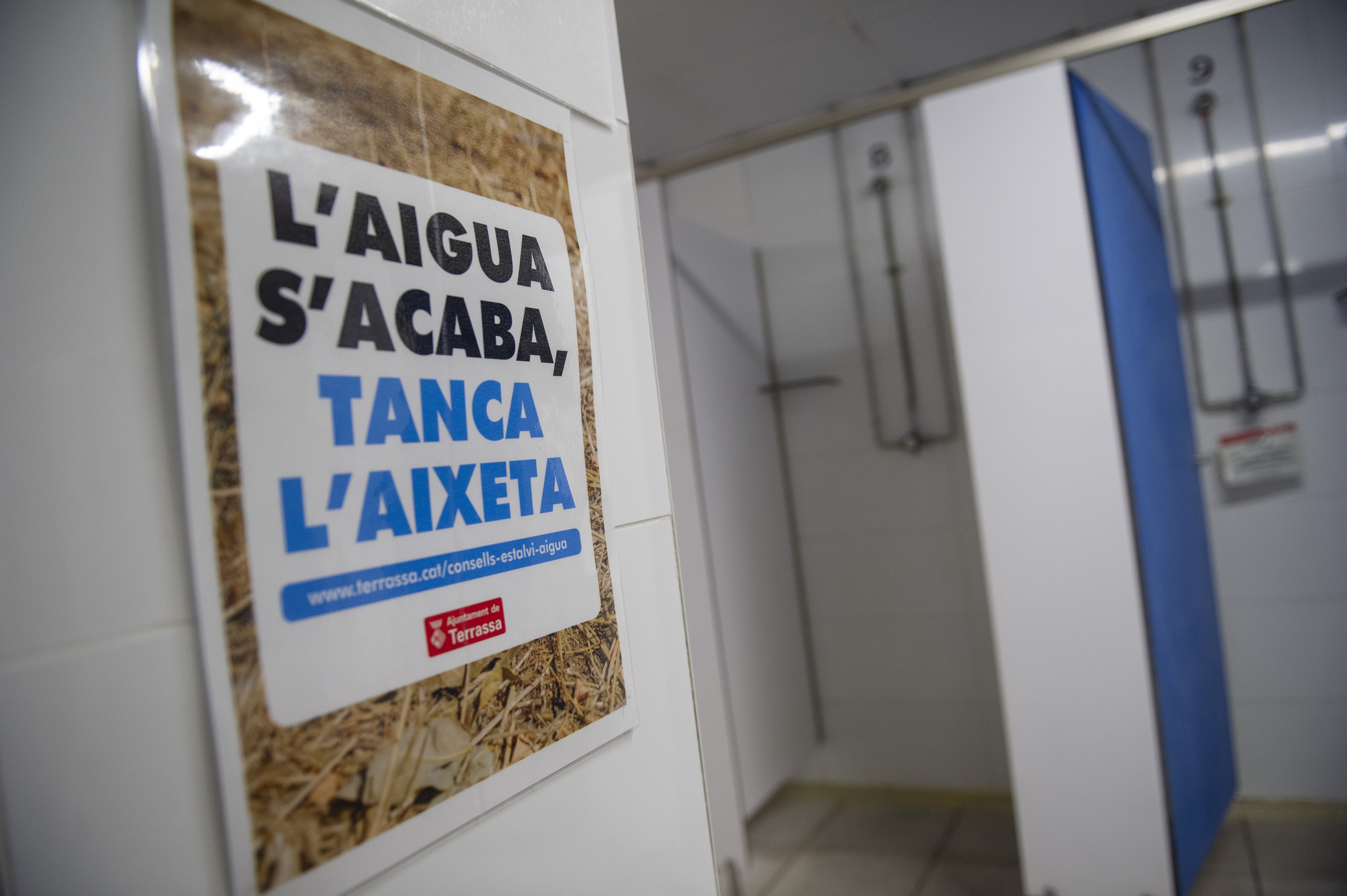 Gimnasos de Terrassa contra la sequera