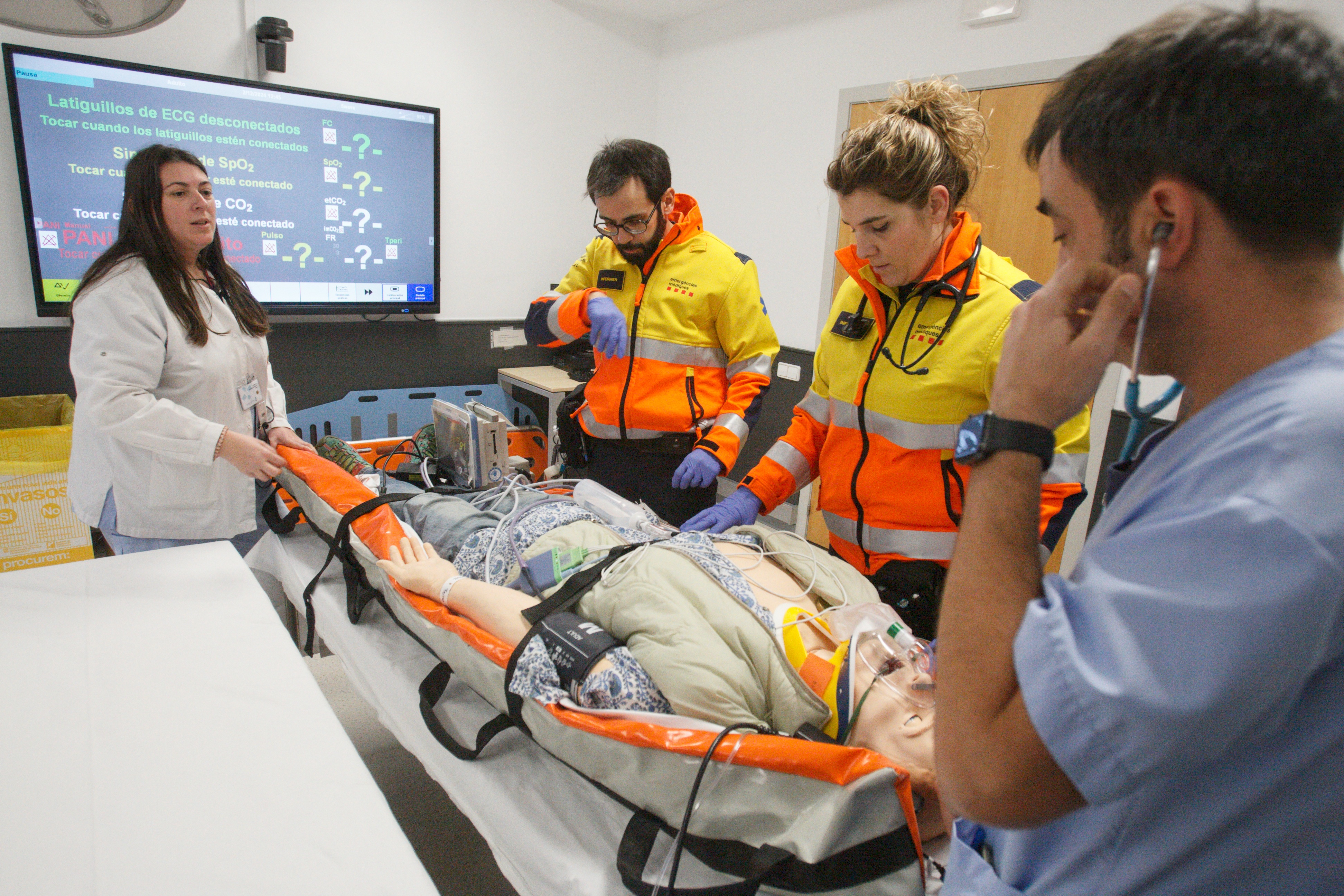 Simulació clínica per formar sanitaris a Terrassa