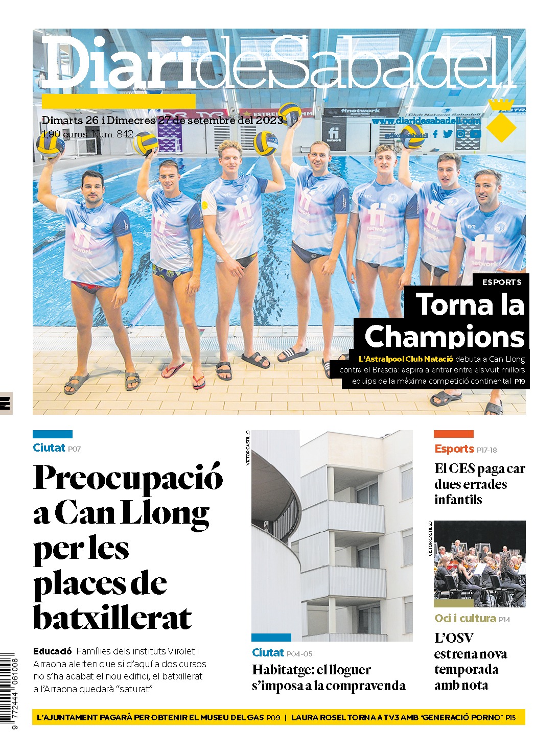 Llegeix les notícies més destacades de les últimes hores a Sabadell