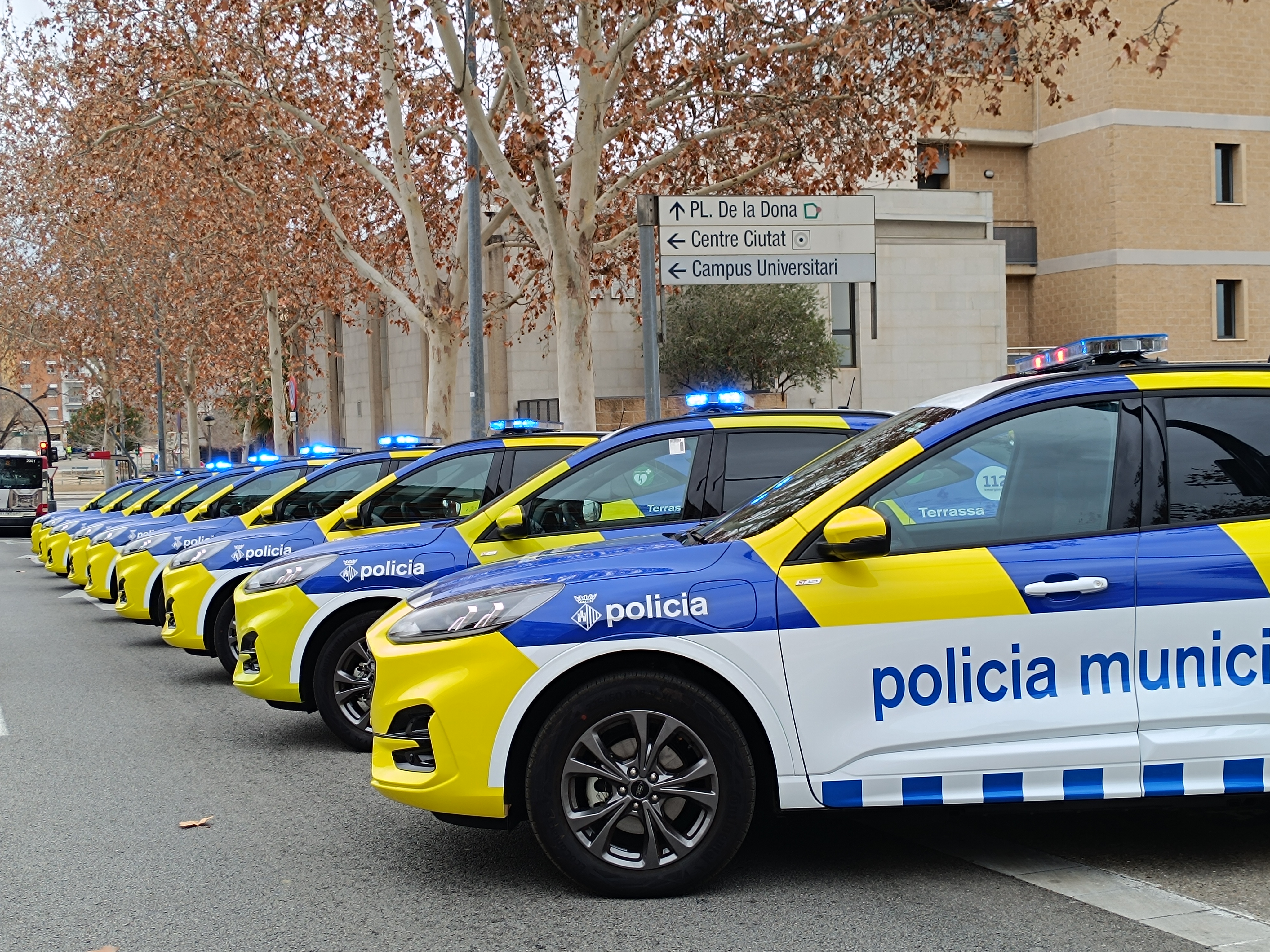 Detingut en una actuació policial contra una ocupació a Terrassa