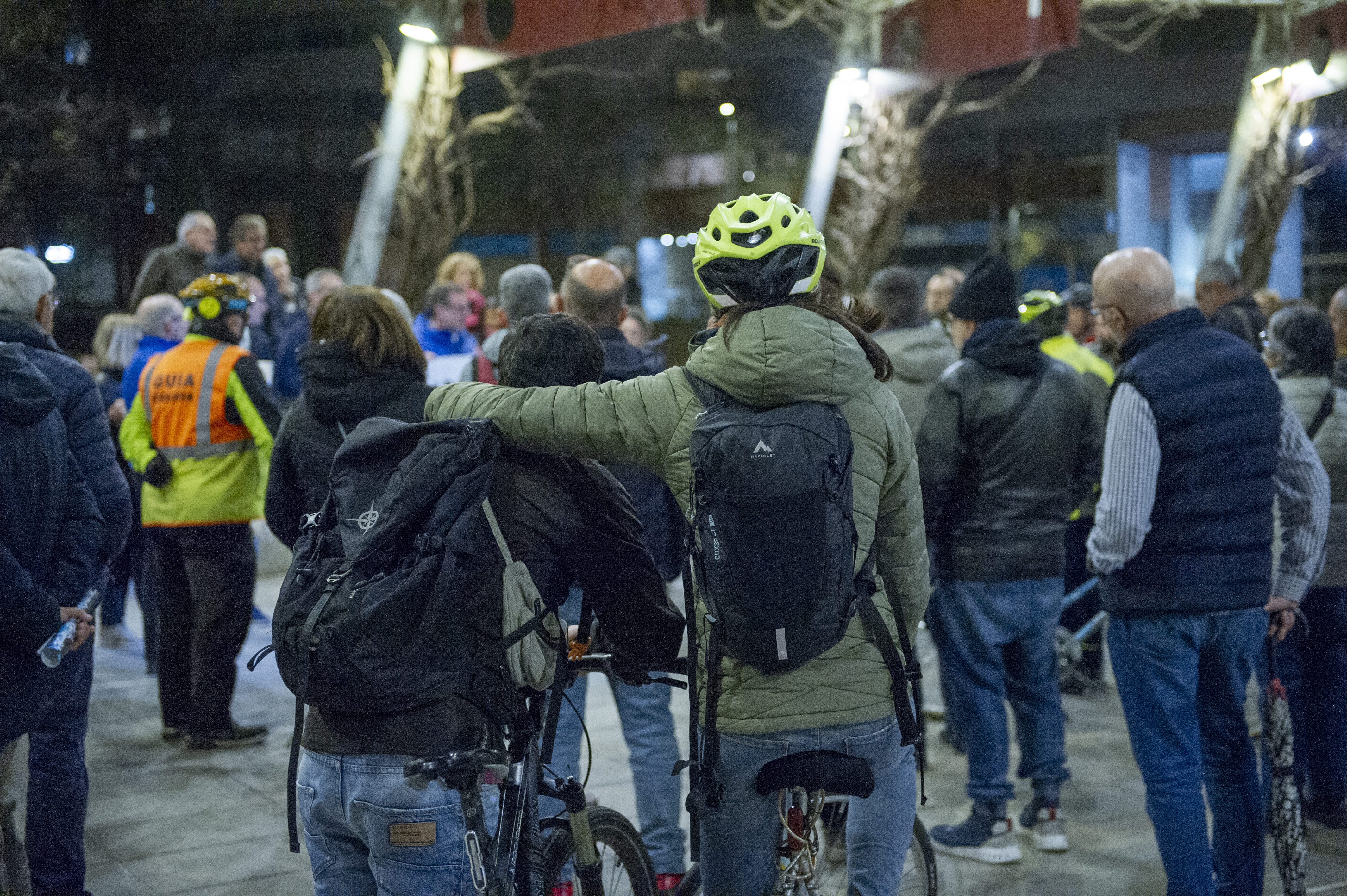 Protesta a Terrassa contra la proposta d'obrir la Rambla al trànsit - 