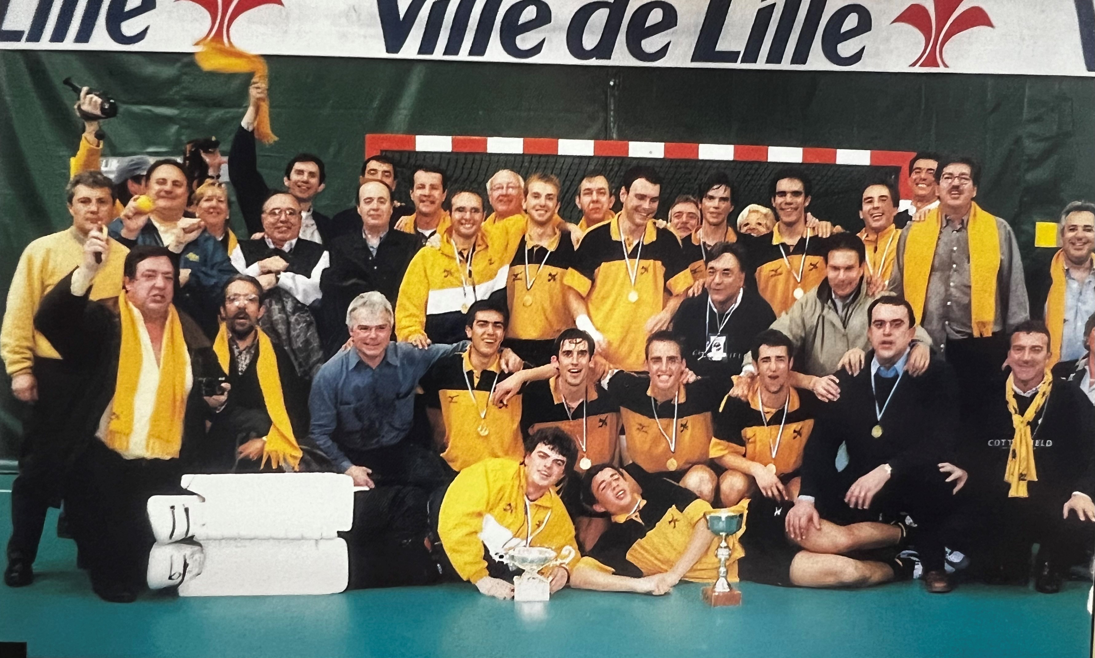 L'Atlètic va ser campió d'Europa de hockey sala fa 25 anys
