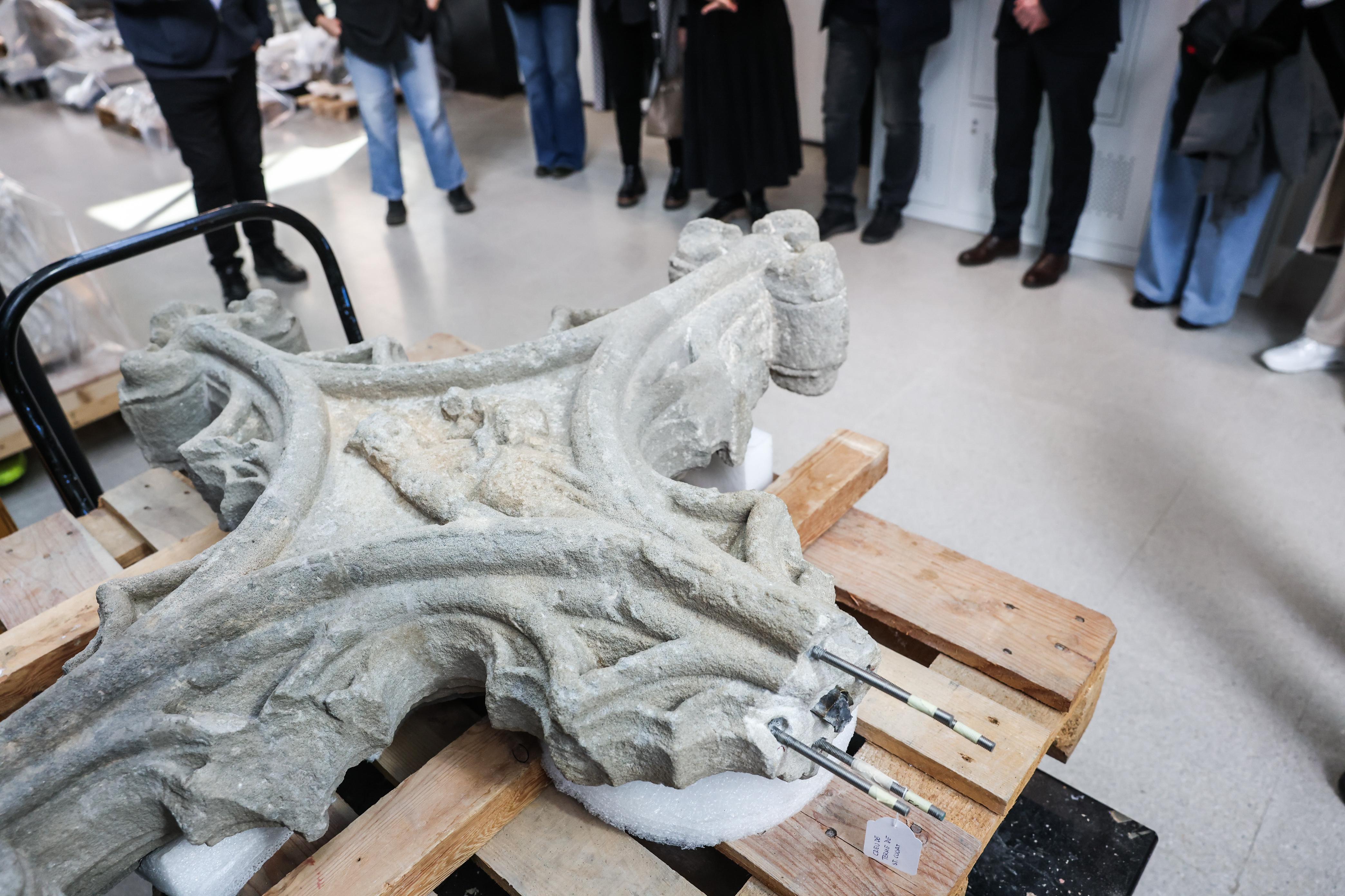 La Creu de Terme de Sant Cugat s’exposarà al Museu del Monestir