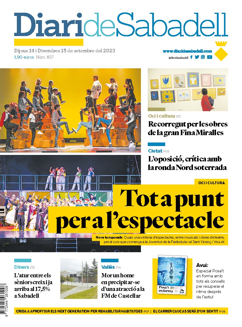 Recupera les notícies més destacades de les últimes hores a Sabadell
