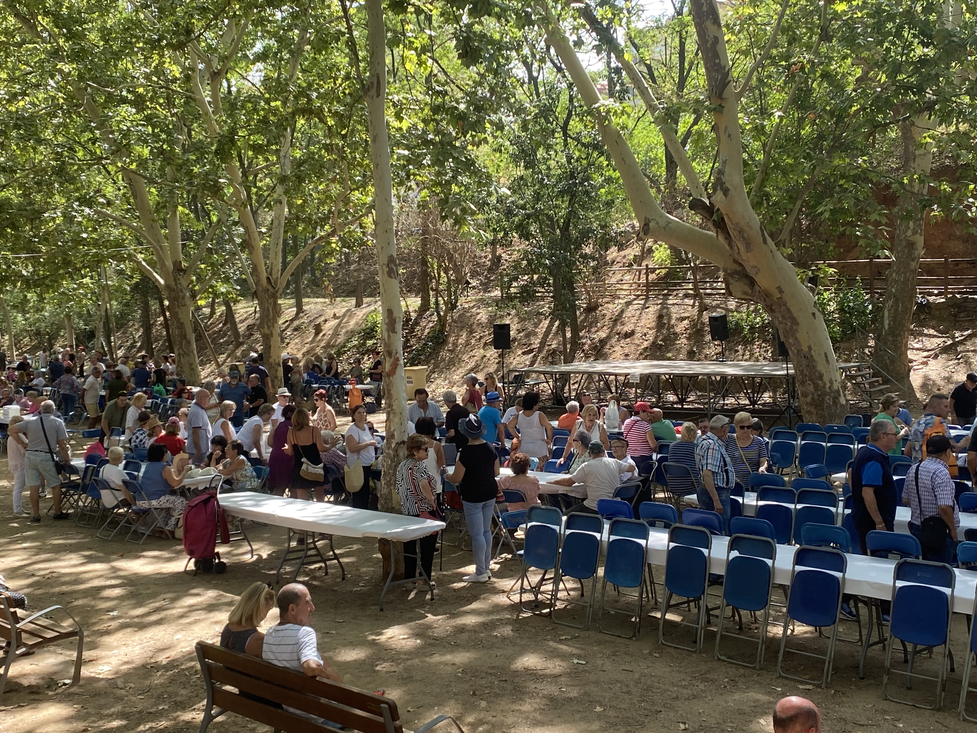 Dinar multitudinari dels Ballesteros per celebrar la Diada
