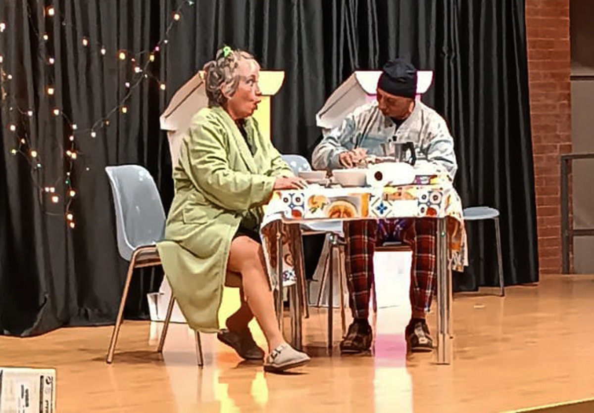 Teatre amb missatge polític al barri de Can Boada