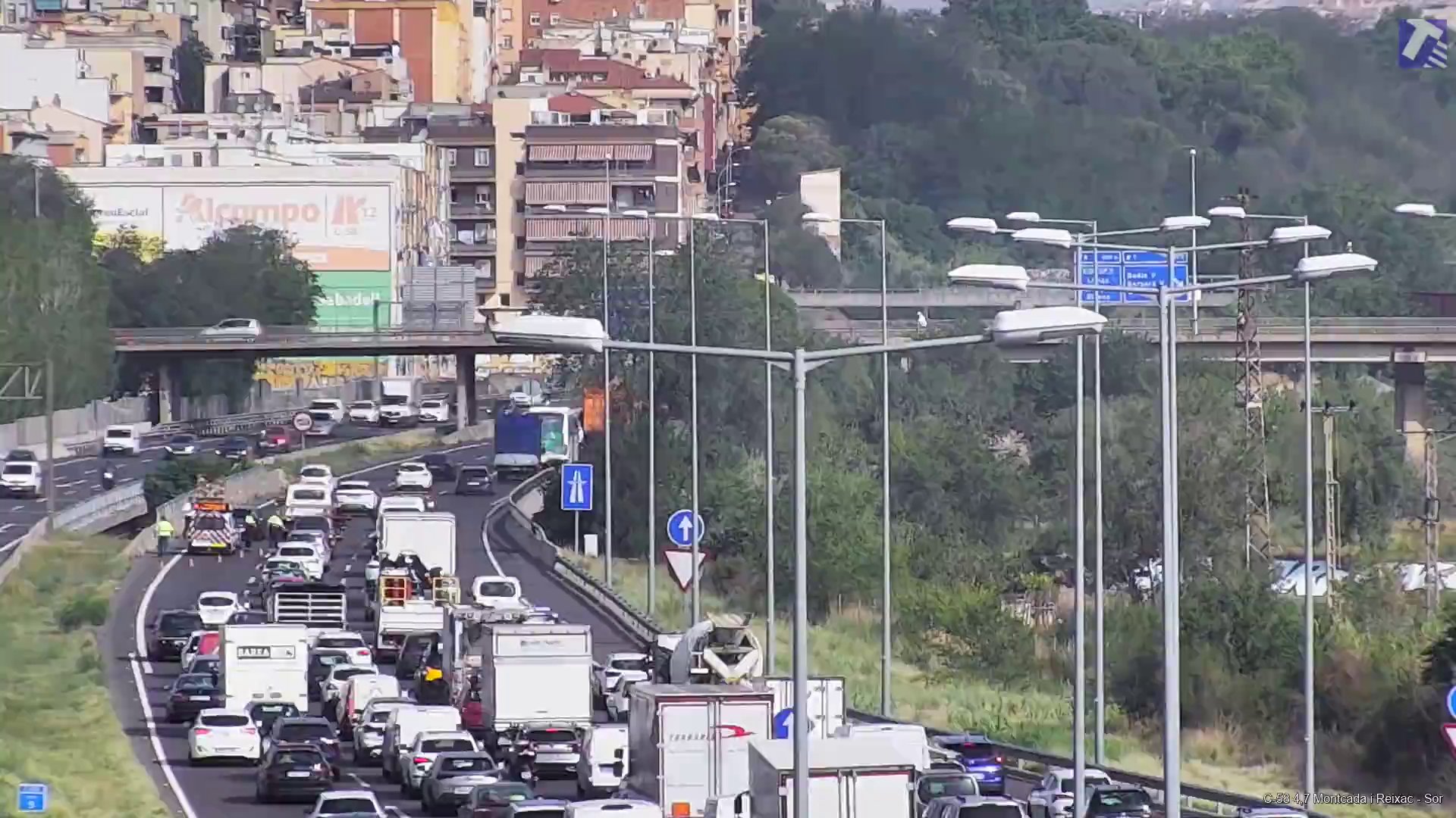 Cap de setmana convuls i amb mesures excepcionals a les carreteres