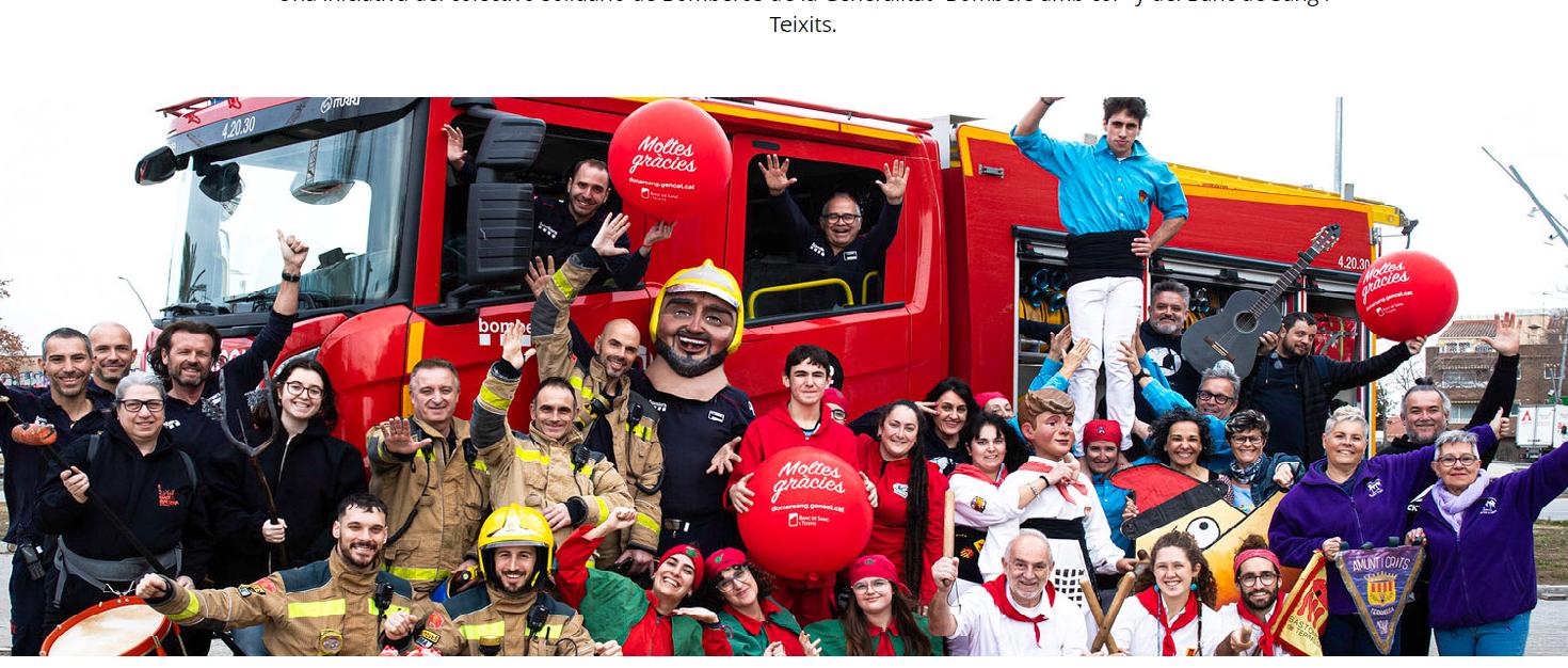 Bombers conviden a donar sang el dia 16 de març al Raval