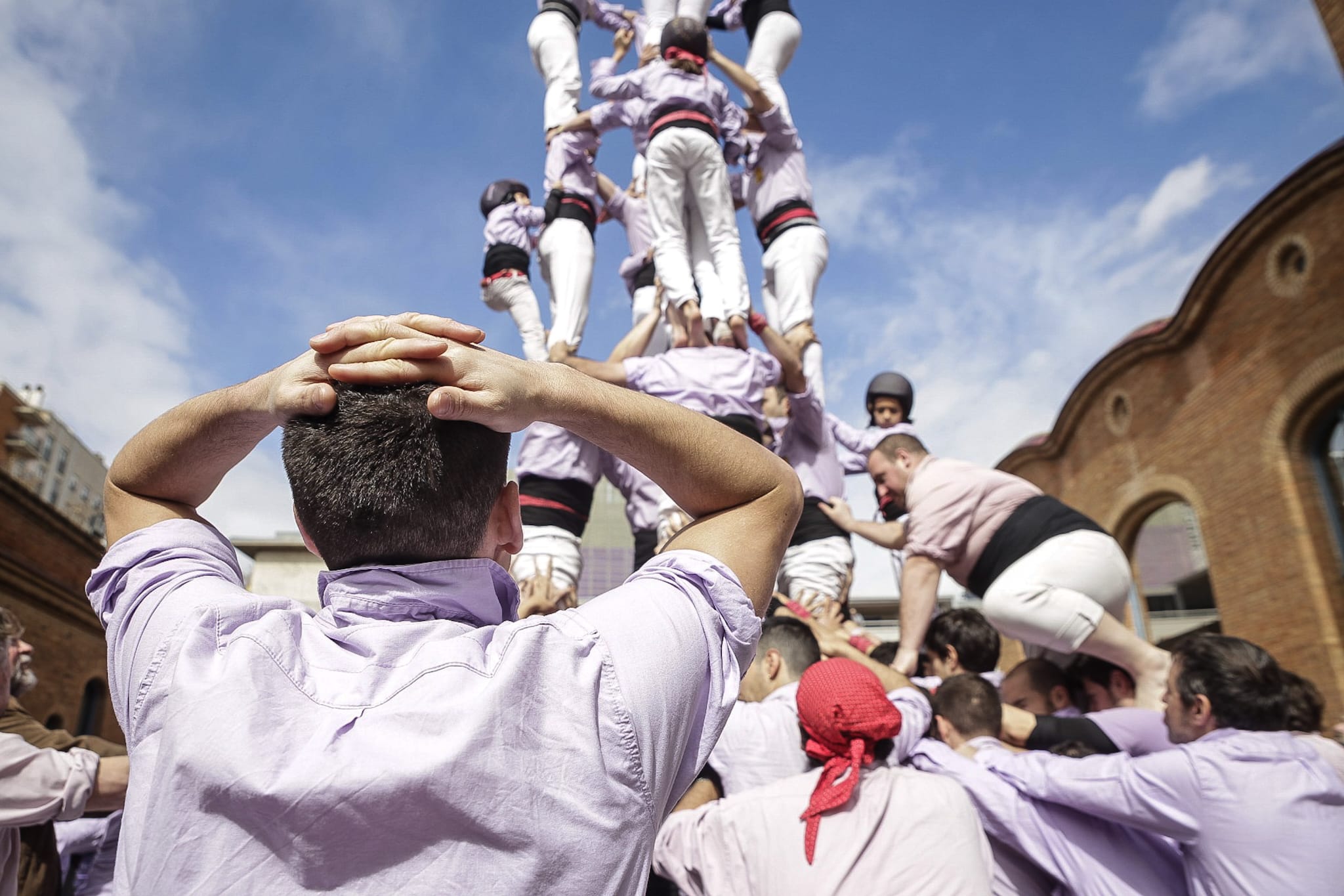 Els Minyons enceten la temporada amb castells 