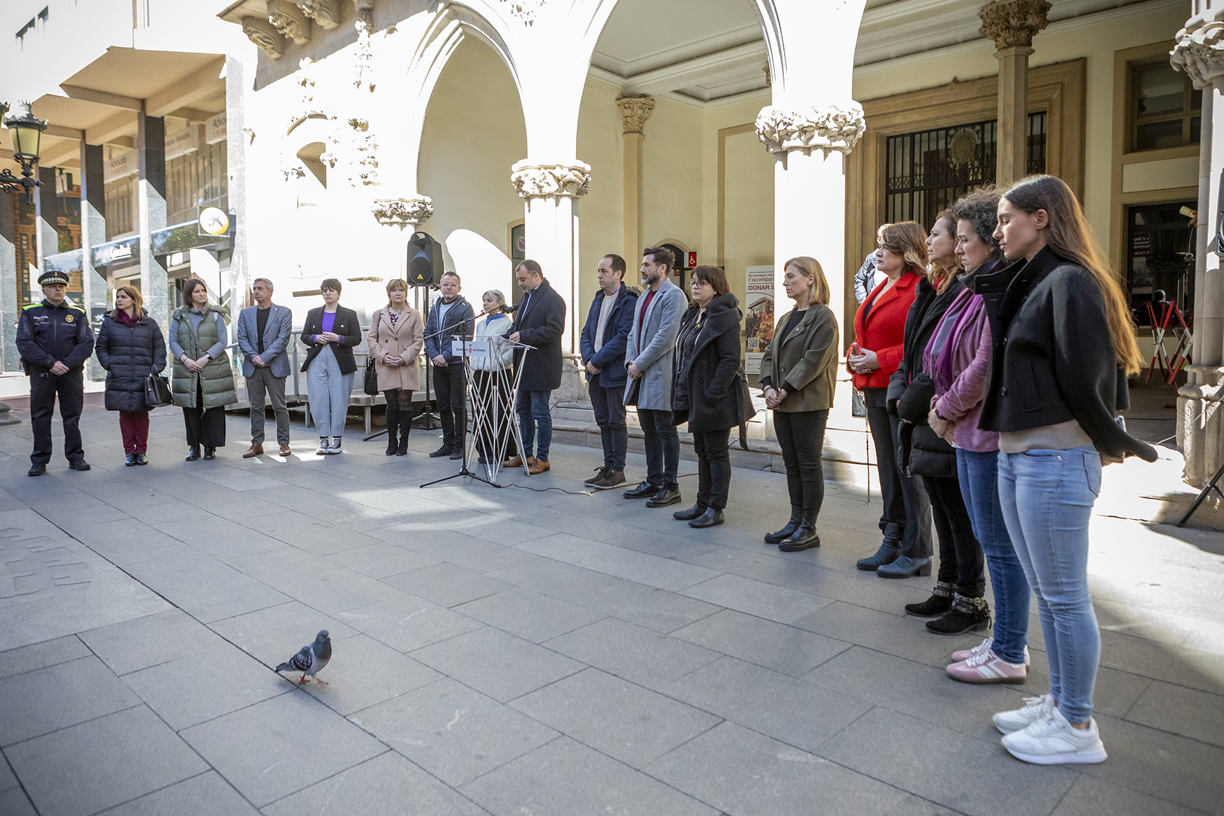 Terrassa recorda les víctimes del terrorisme