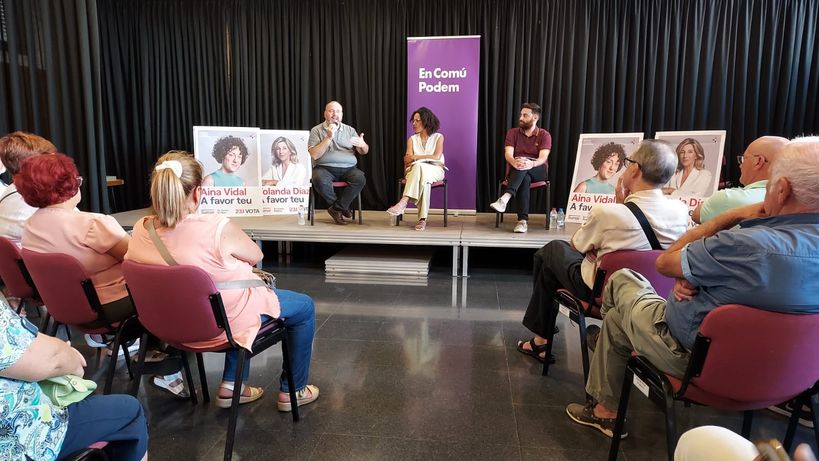 Joan Mena anima a votar a Yolanda Díaz: 
