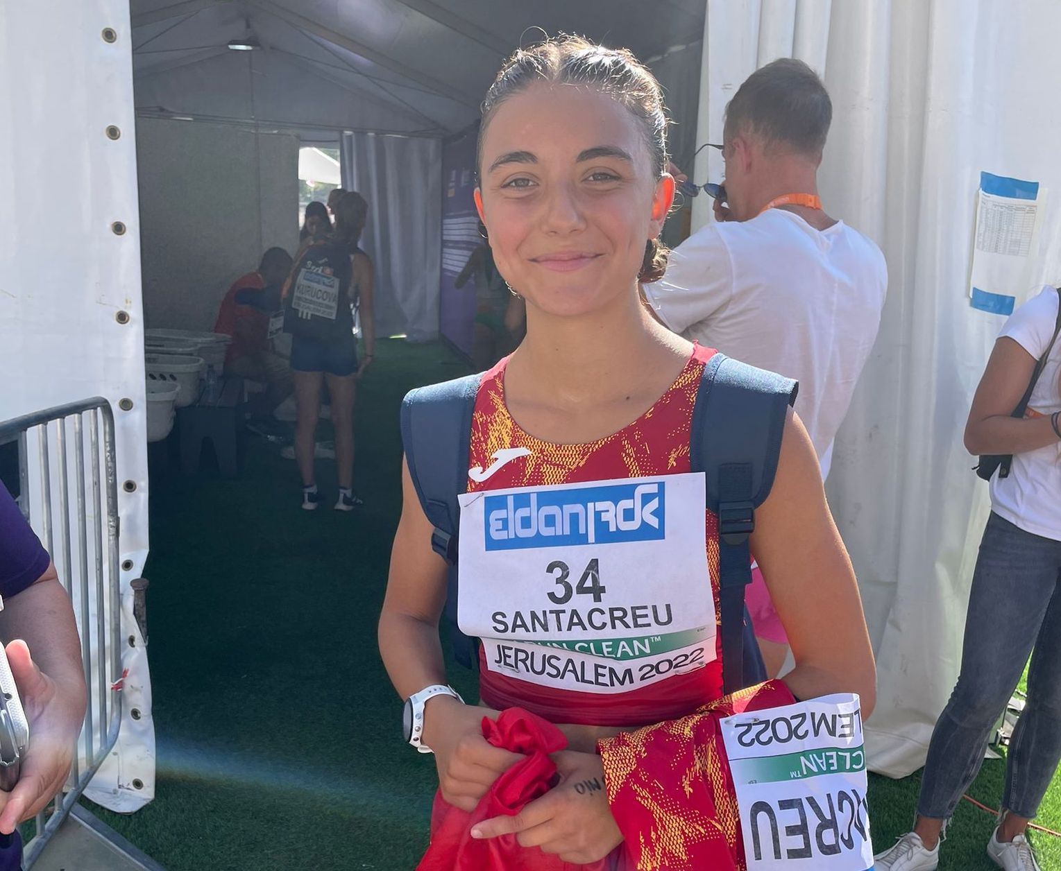 L'atleta Sofia Santacreu supera un rècord de fa 31 anys