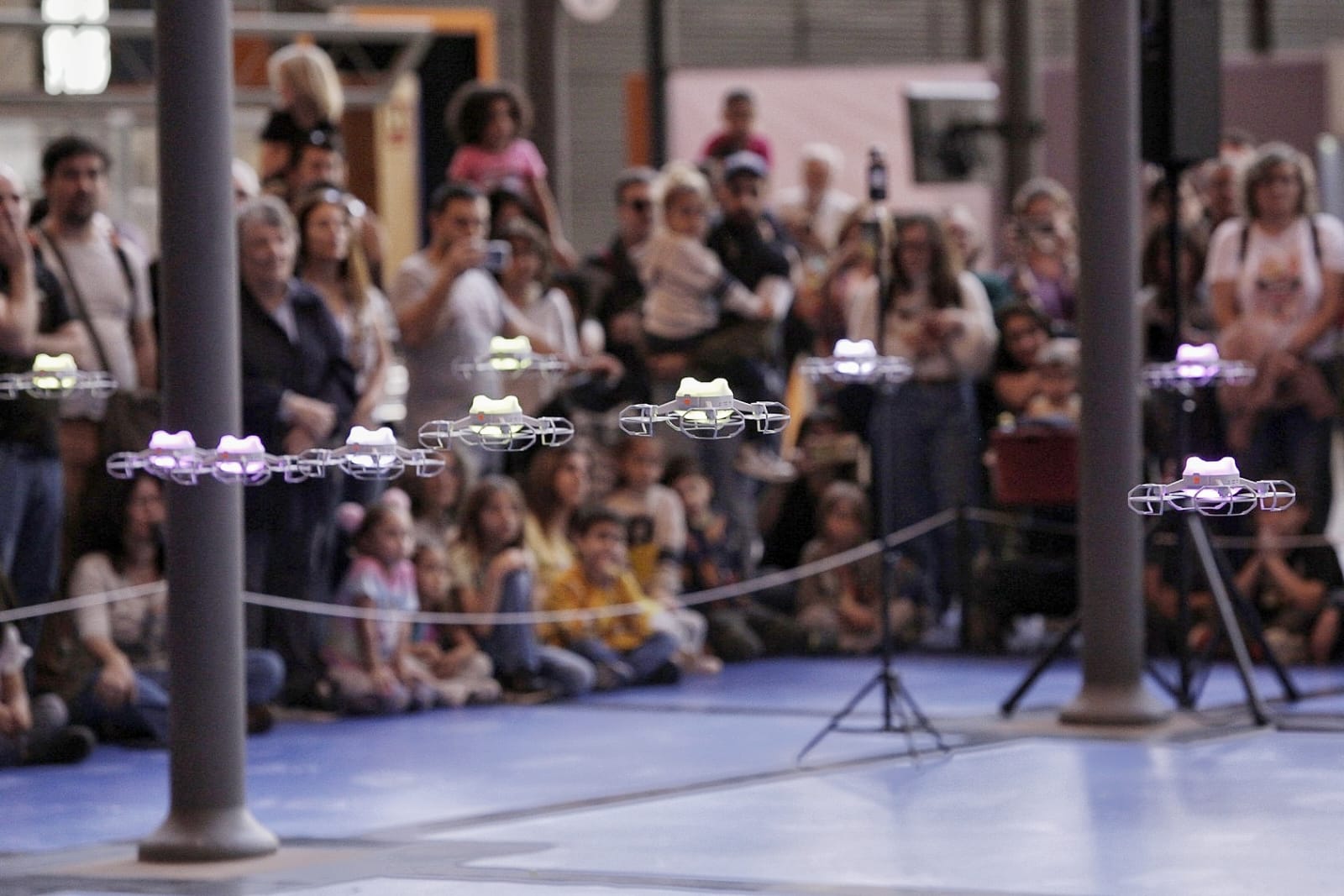 “Nexus”, un innovador espectacle de drons a l’interior del MNACTEC