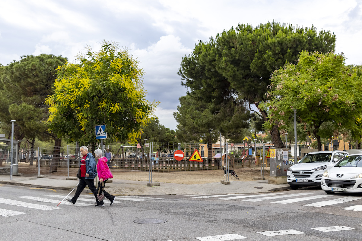 Comença la primera fase de les obres de remodelació de la plaça del Treball