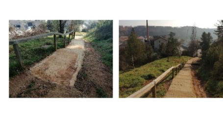 Rehabilitaran el camí de Sant Oleguer per fer-lo més accessible