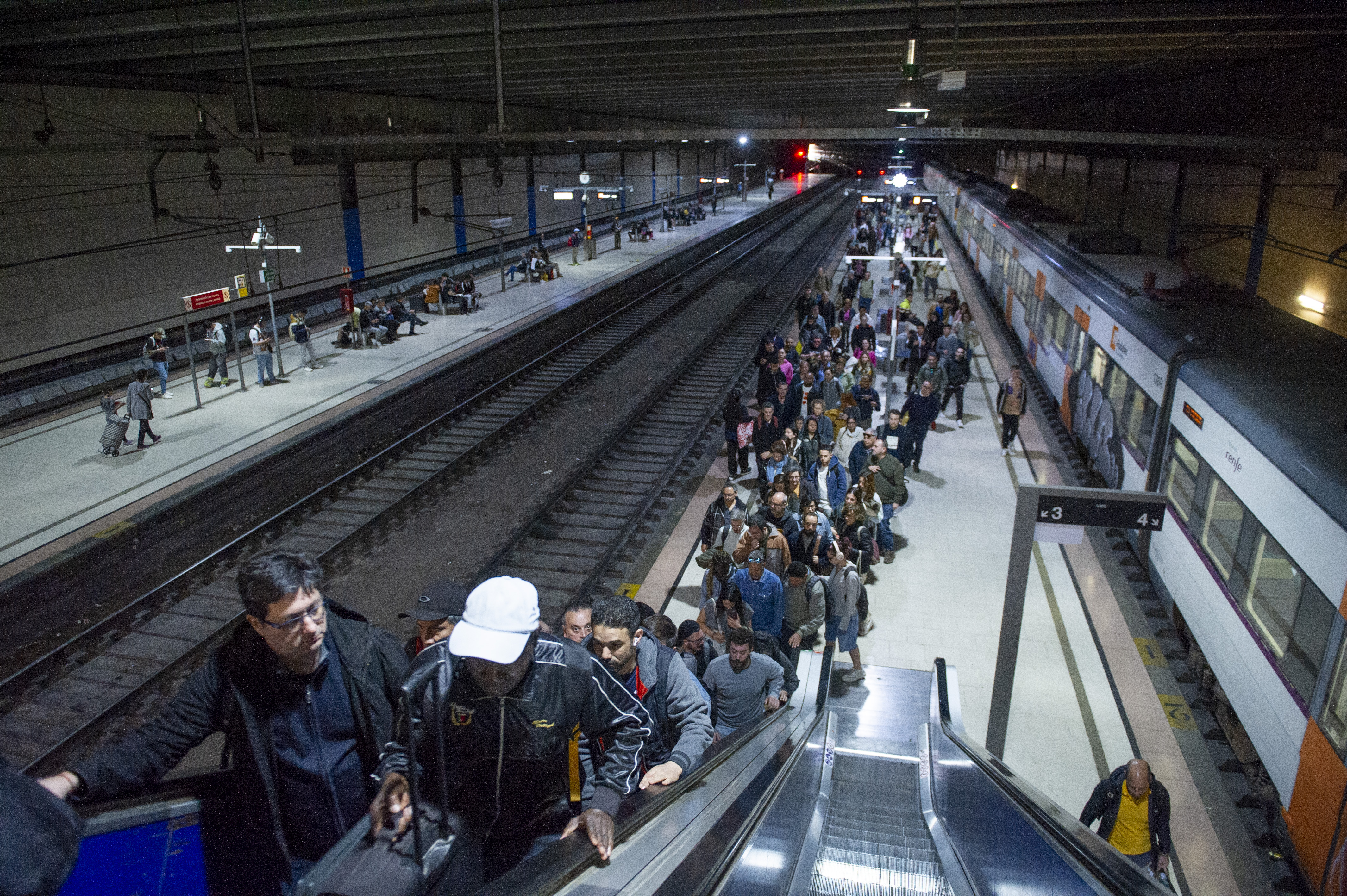 Les escales mecàniques de Rodalies tornen a funcionar