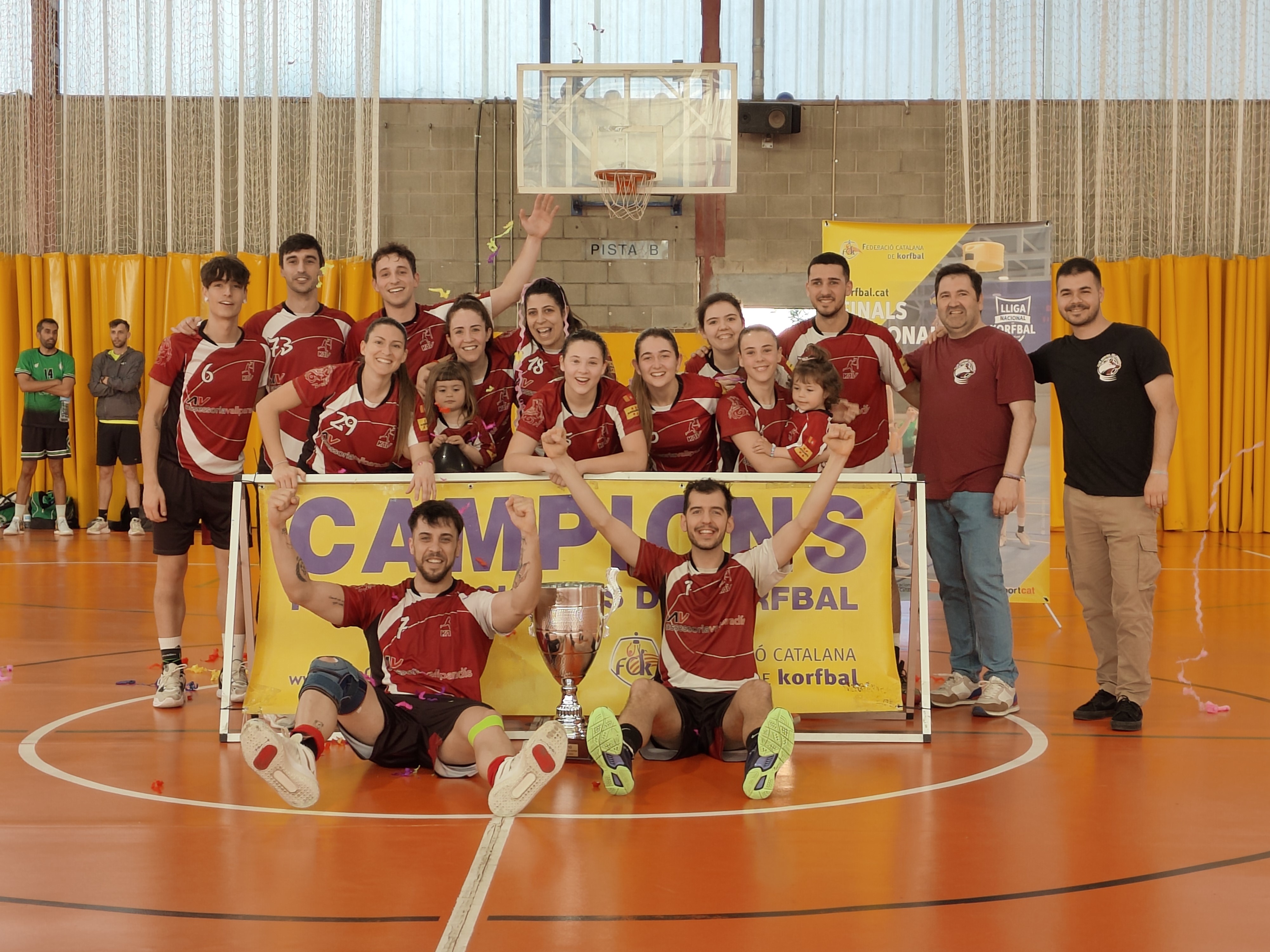 El CK Vallparadís, nou campió de Copa