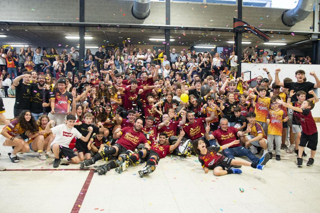 Festa grossa per l'ascens de l'hoquei castellarenc a Primera Catalana