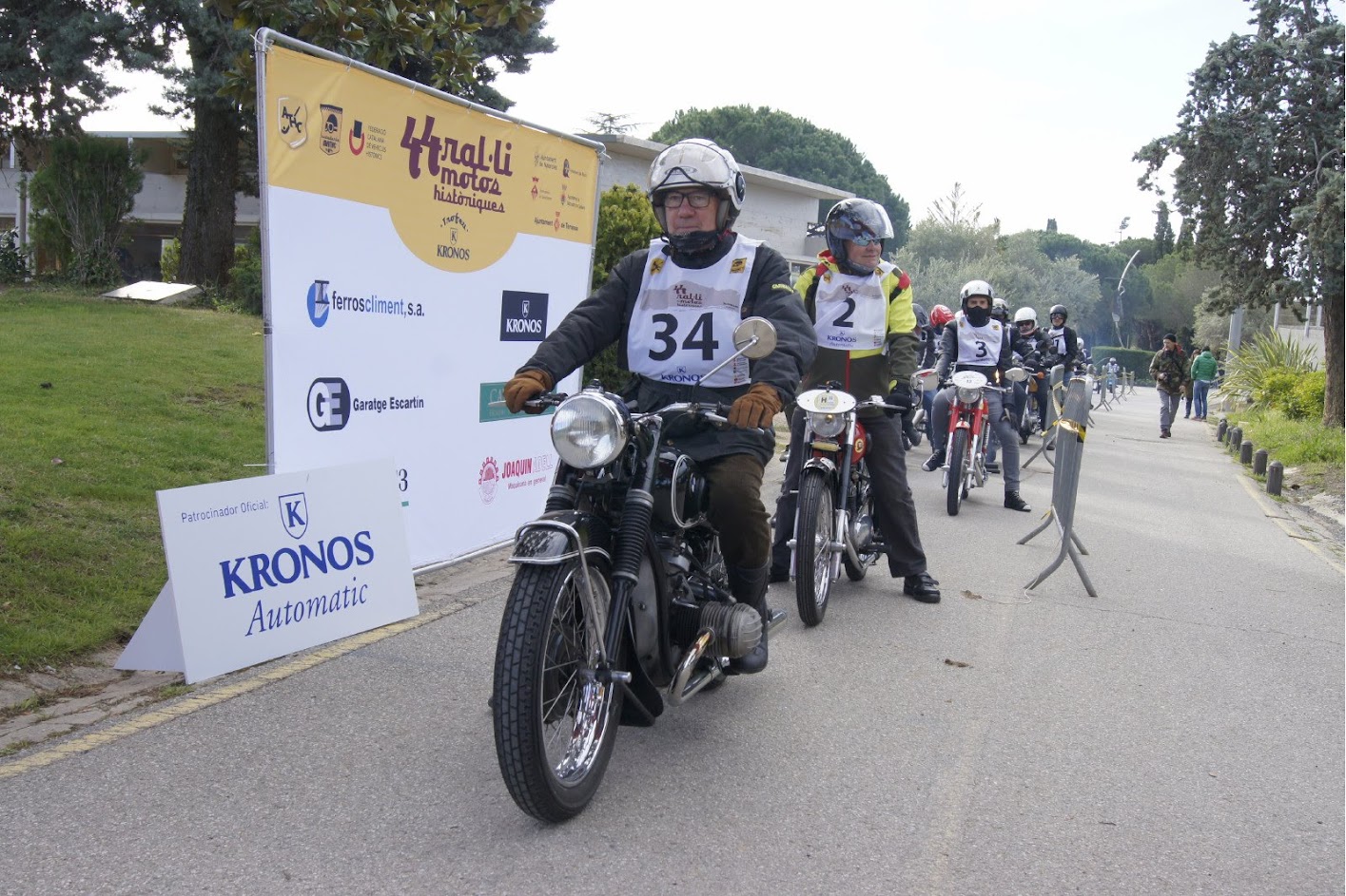 La previsió de pluja ajorna el Ral·li de Motos Històriques de l'Escuderia MATHC