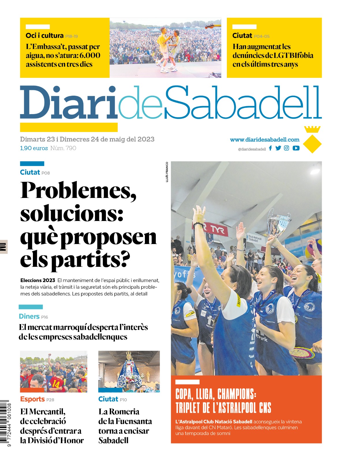 Les notícies més destacades d'aquest dimarts 23 de maig a Sabadell