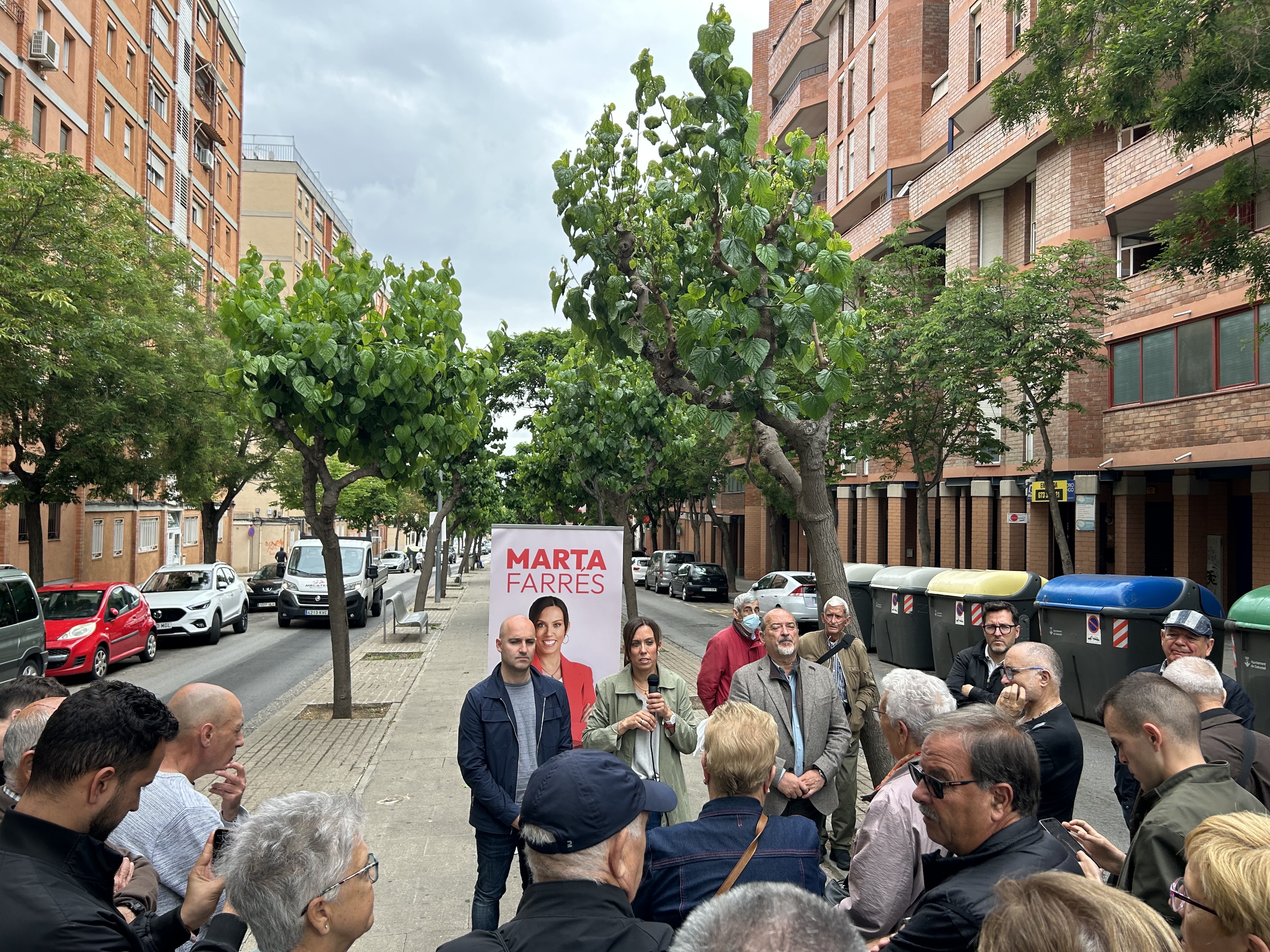 Farrés vol eliminar la rambla central de la ronda Collsalarca i guanyar-hi aparcament